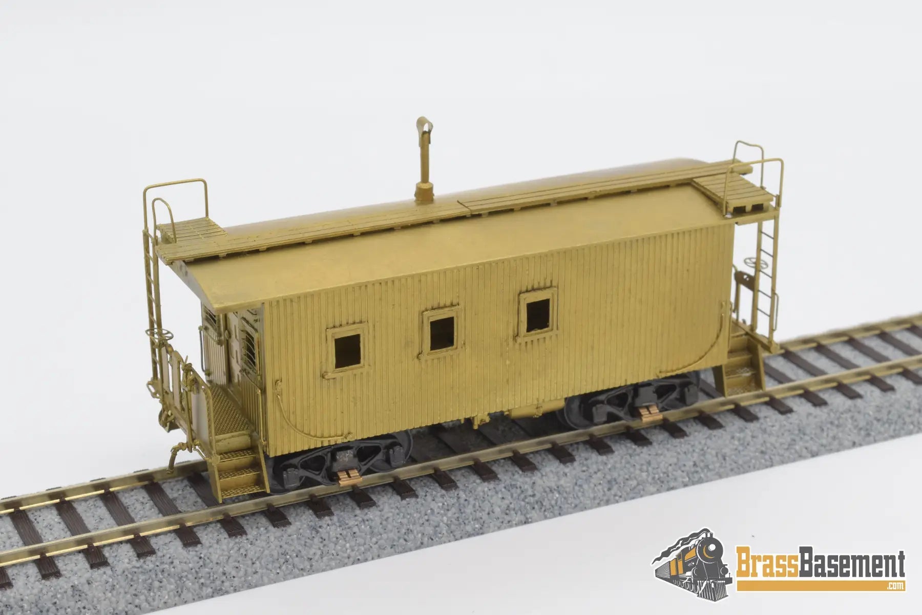 Ho Brass - American Model Corporation Great Northern Yard Caboose Unpainted