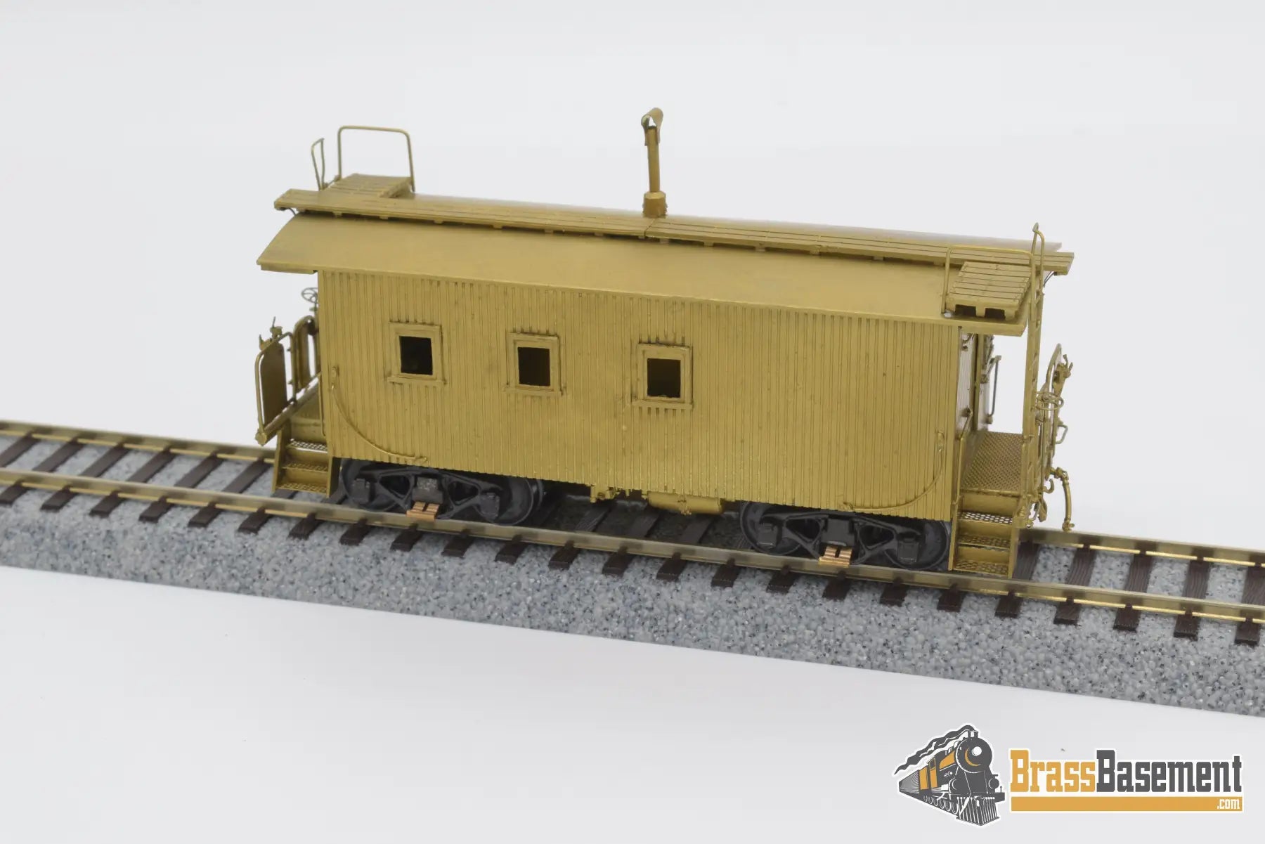 Ho Brass - American Model Corporation Great Northern Yard Caboose Unpainted