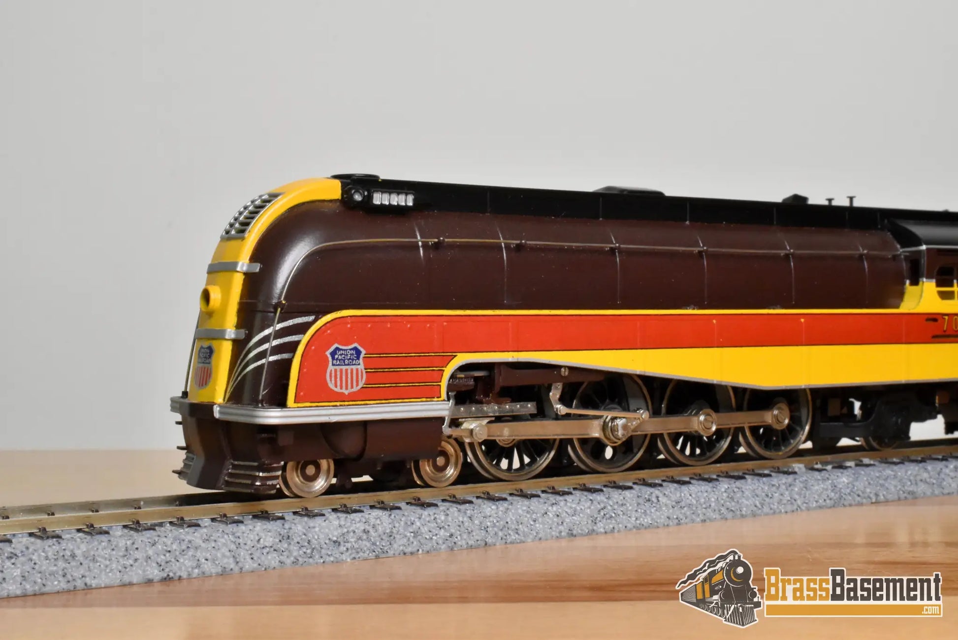 HO Brass - Balboa KTM Union Pacific UP #7002 49er 4-8-2 - Factory Paint - Steam