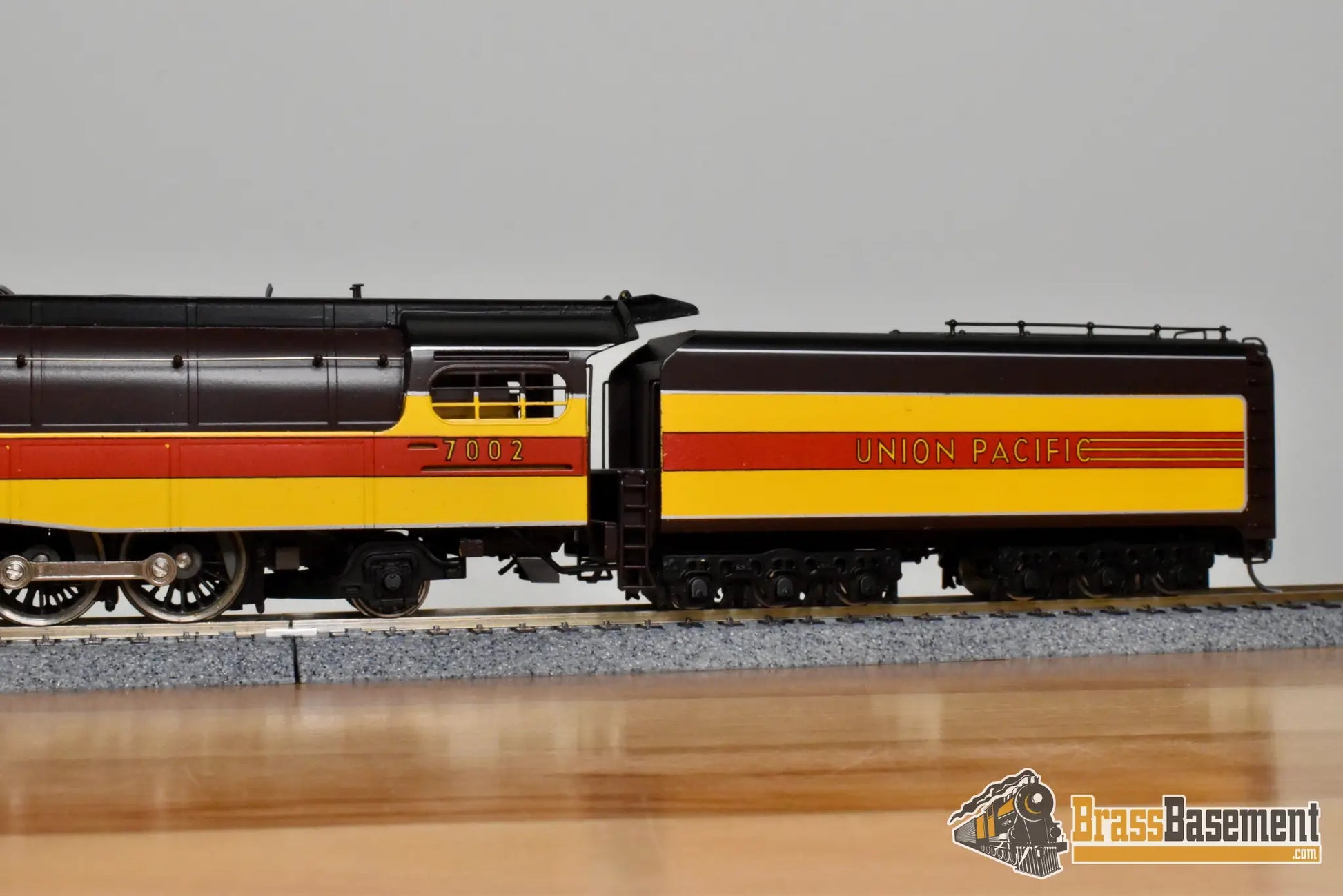HO Brass - Balboa KTM Union Pacific UP #7002 49er 4-8-2 - Factory Paint - Steam