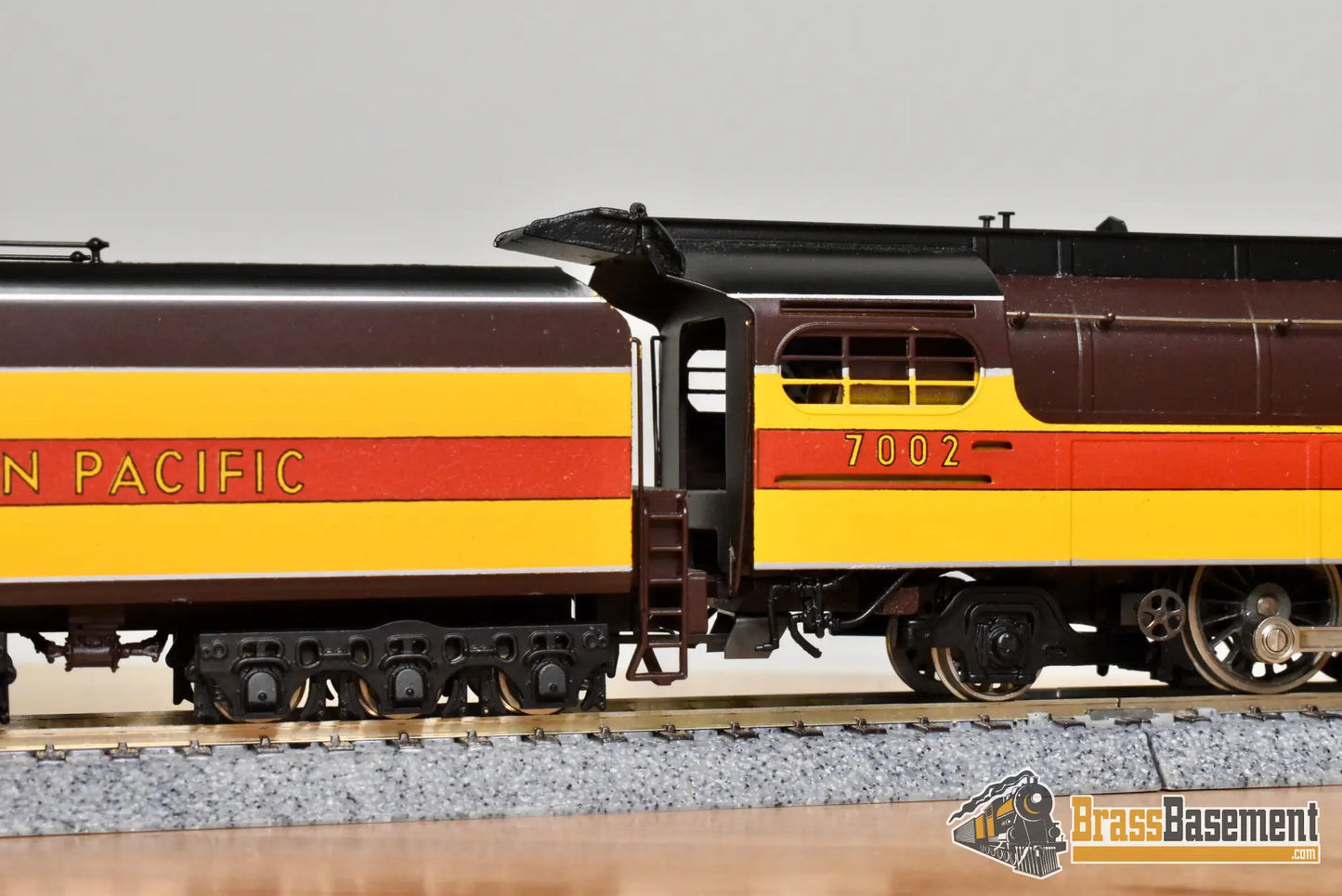 HO Brass - Balboa KTM Union Pacific UP #7002 49er 4-8-2 - Factory Paint - Steam