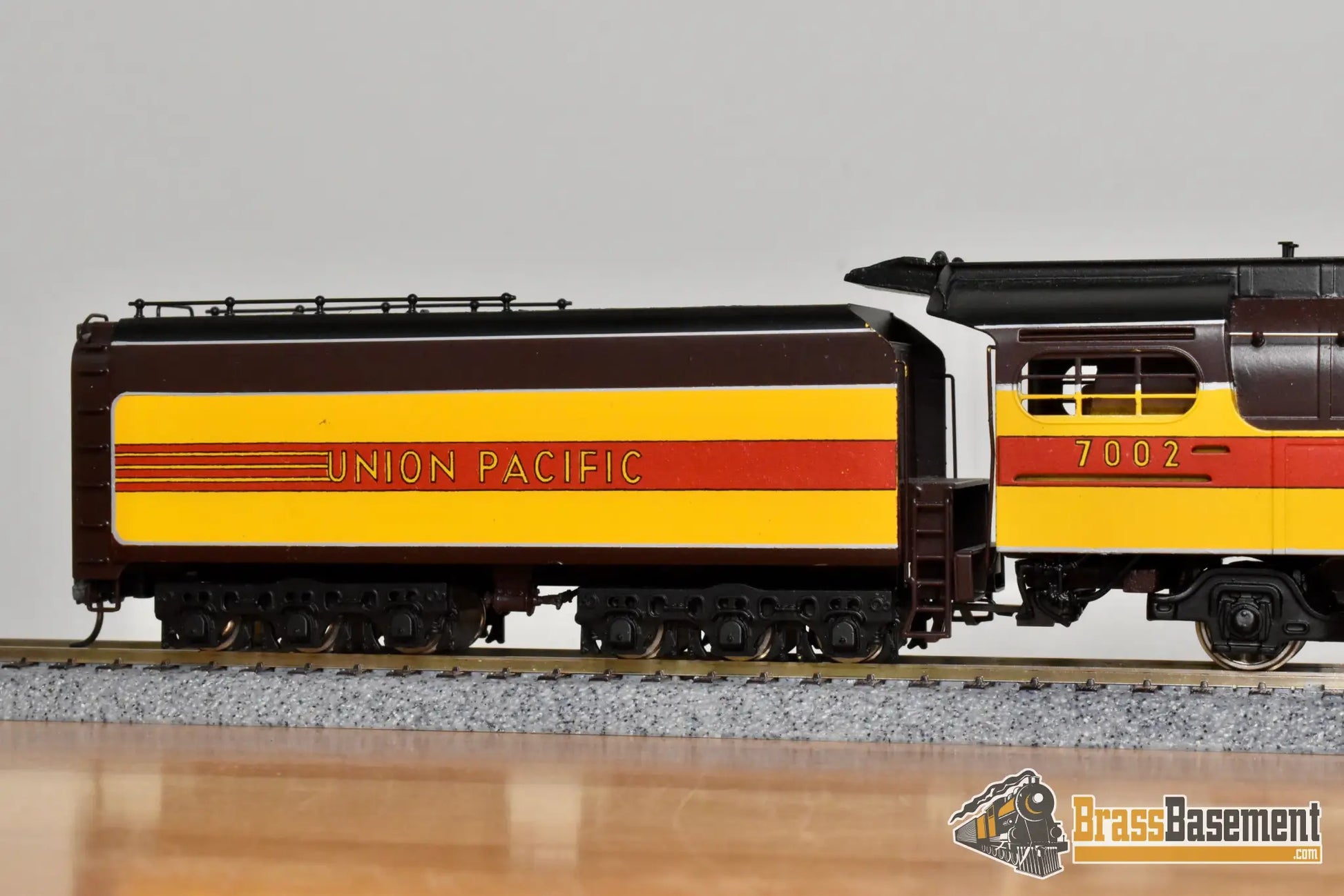 HO Brass - Balboa KTM Union Pacific UP #7002 49er 4-8-2 - Factory Paint - Steam
