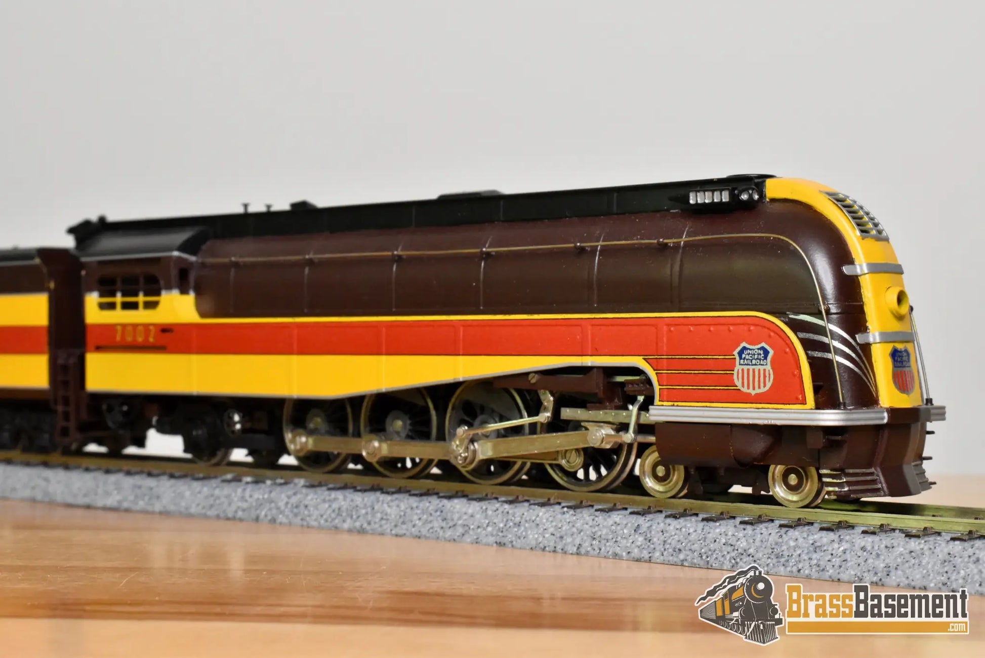 HO Brass - Balboa KTM Union Pacific UP #7002 49er 4-8-2 - Factory Paint - Steam
