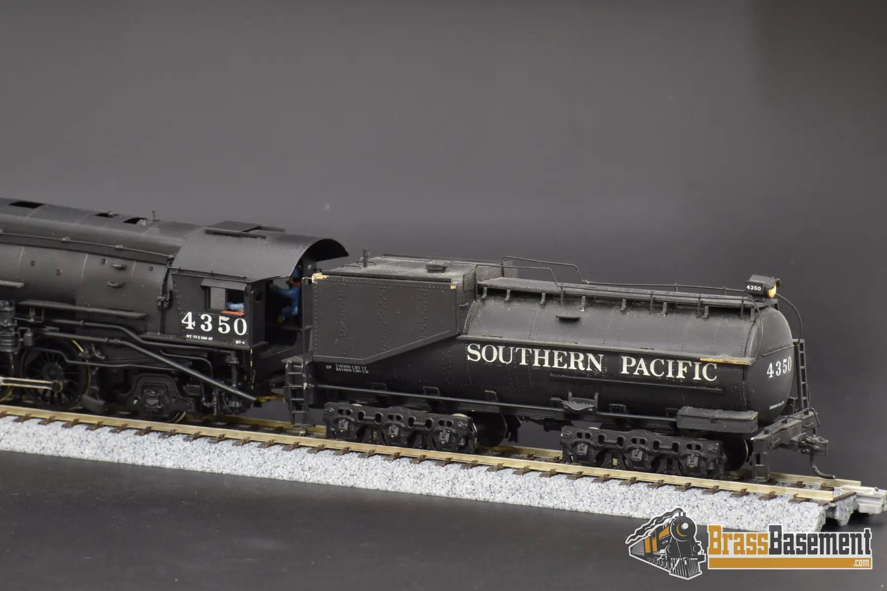 Ho Brass - Balboa Southern Pacific Sp Mt - 4 4 - 8 - 2 Nice Custom Paint Steam