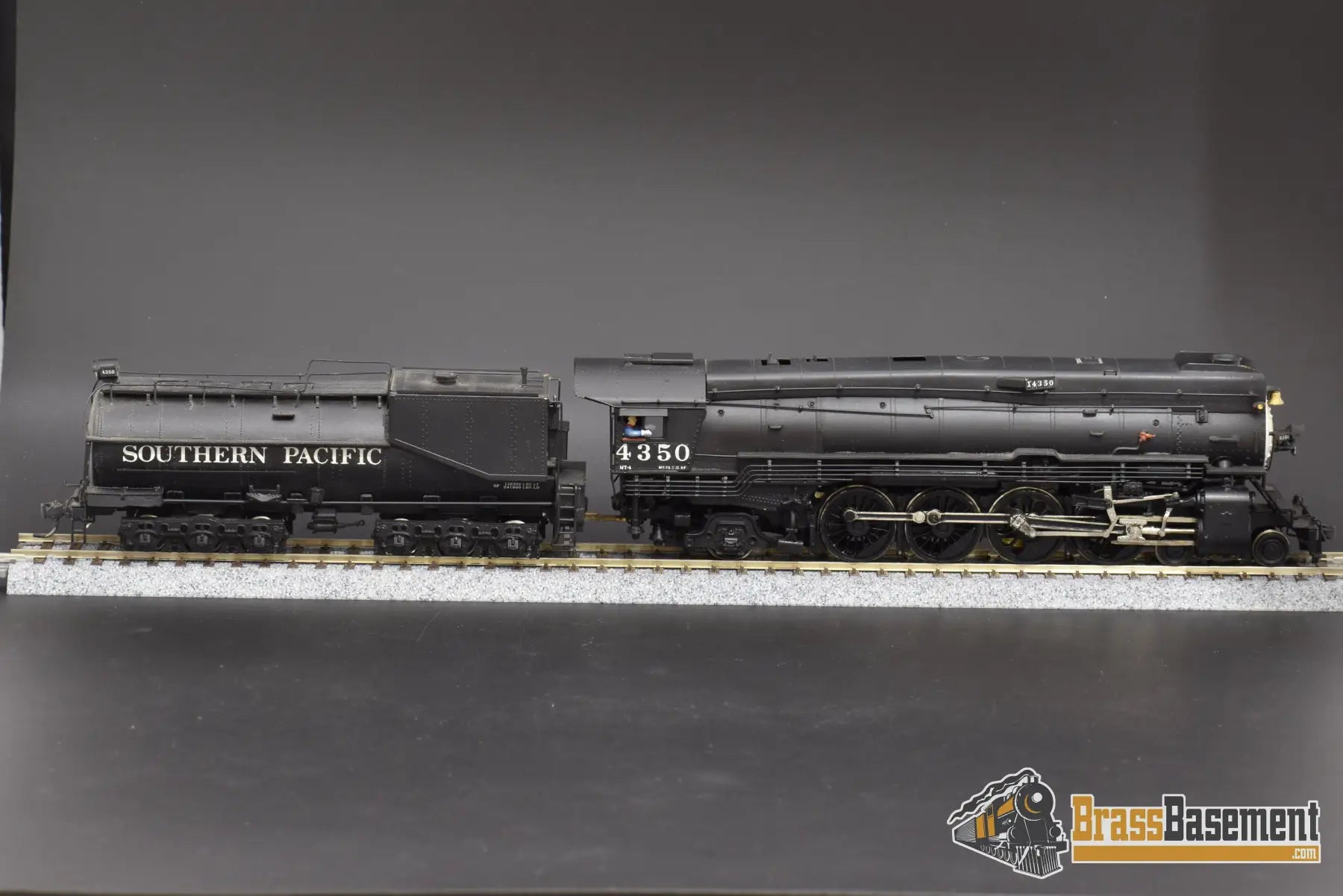 Ho Brass - Balboa Southern Pacific Sp Mt - 4 4 - 8 - 2 Nice Custom Paint Steam