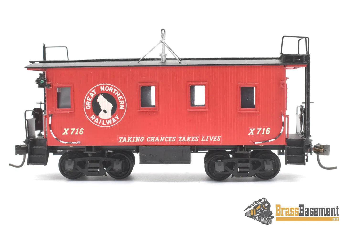 Ho Brass - Beaver Creek Great Northern Gn Wood Caboose X716 Transfer F/P
