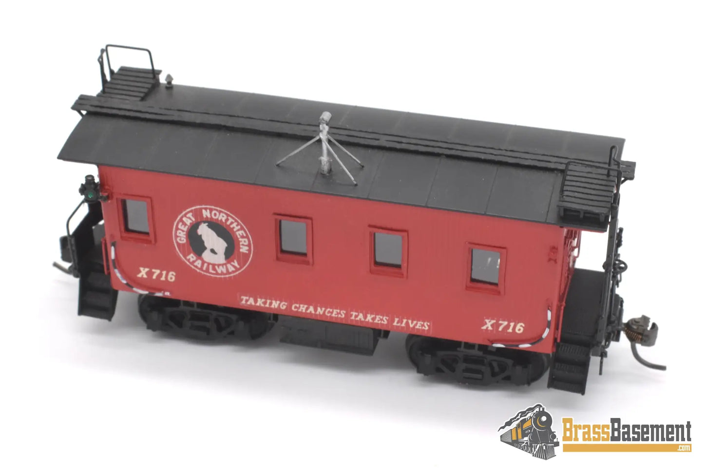 Ho Brass - Beaver Creek Great Northern Gn Wood Caboose X716 Transfer F/P