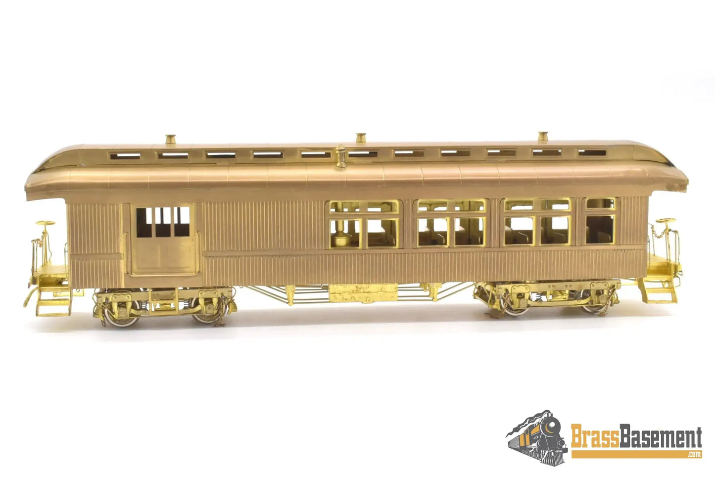 Ho Brass - Beaver Creek Old Time 3 Car Set Coach - Combine - Baggage Unpainted Passenger