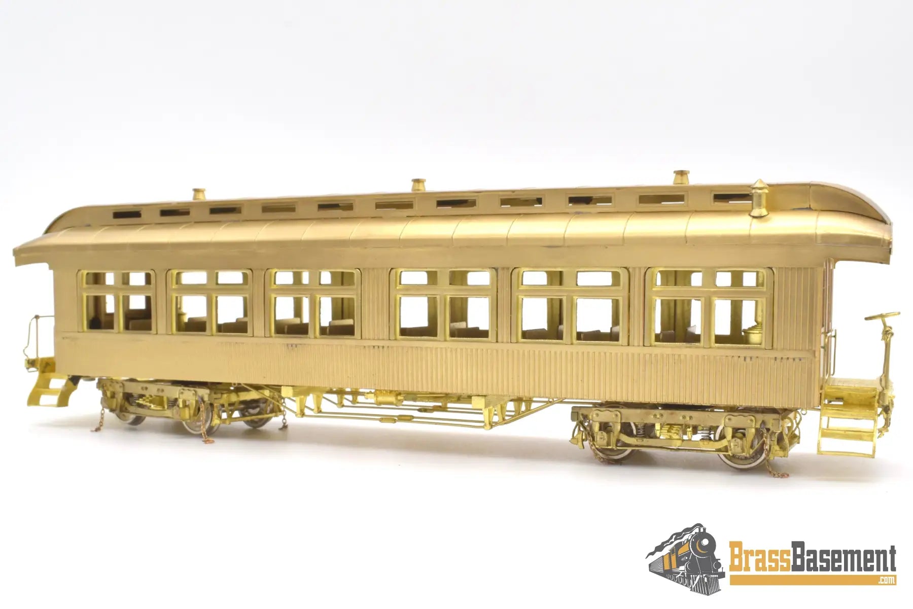 Ho Brass - Beaver Creek Old Time 3 Car Set Coach - Combine - Baggage Unpainted Passenger