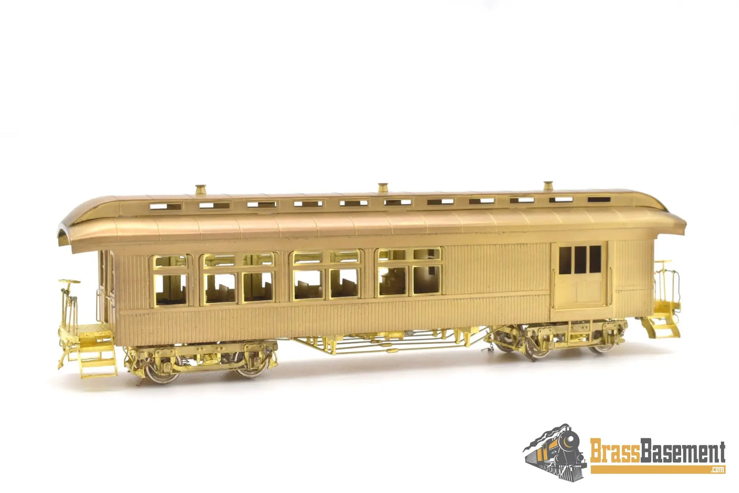 Ho Brass - Beaver Creek Old Time 3 Car Set Coach - Combine - Baggage Unpainted Passenger
