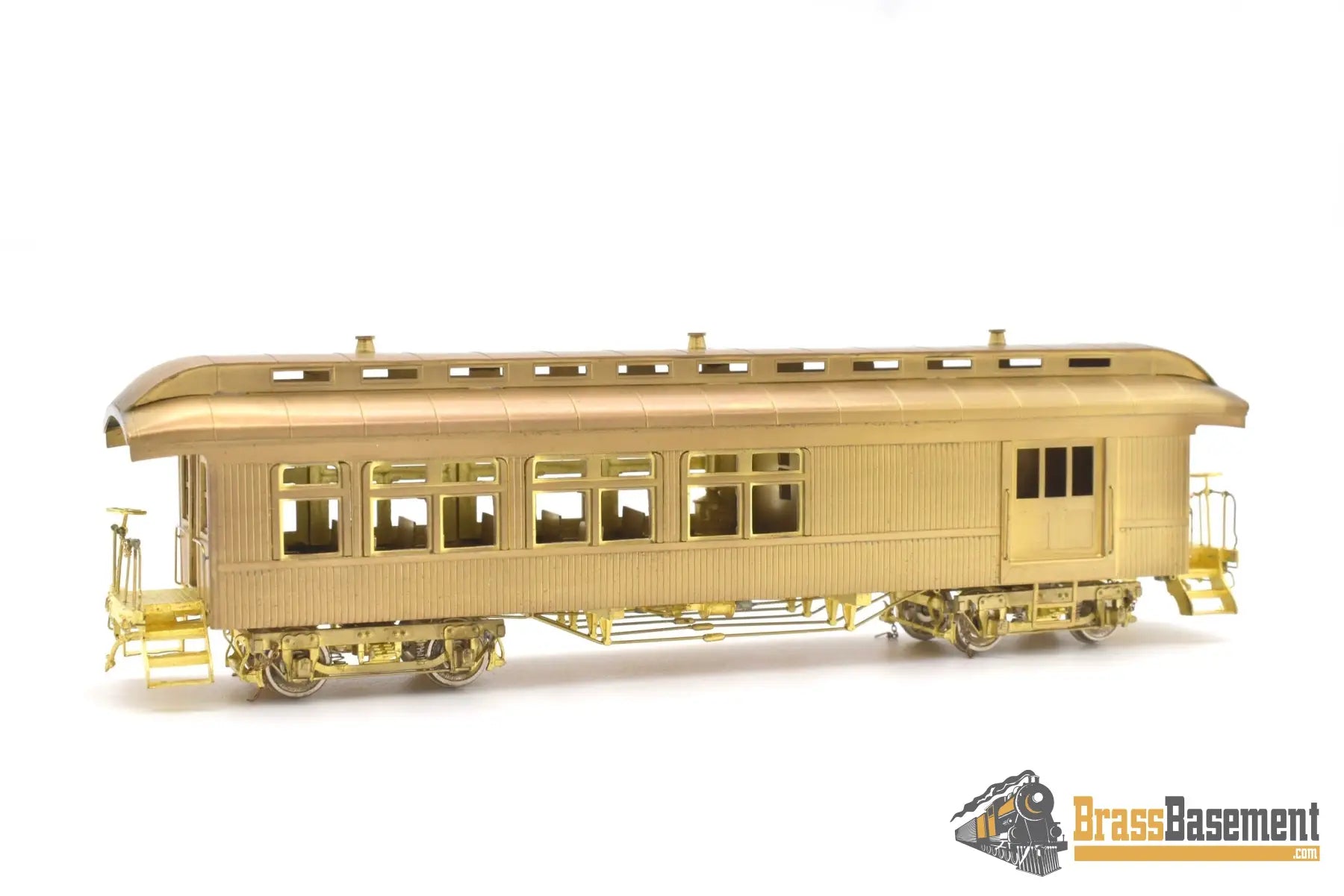 Ho Brass - Beaver Creek Old Time 3 Car Set Coach - Combine - Baggage Unpainted Passenger