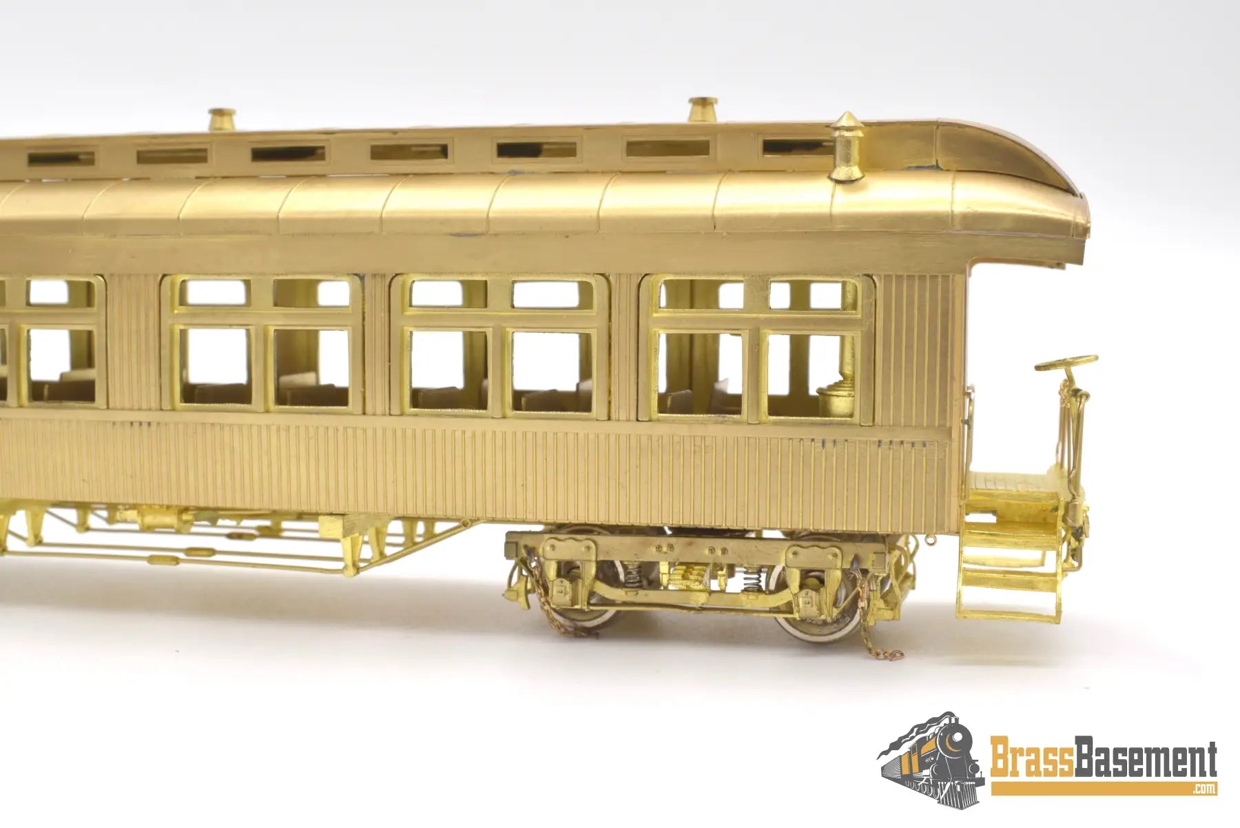 Ho Brass - Beaver Creek Old Time 3 Car Set Coach - Combine - Baggage Unpainted Passenger