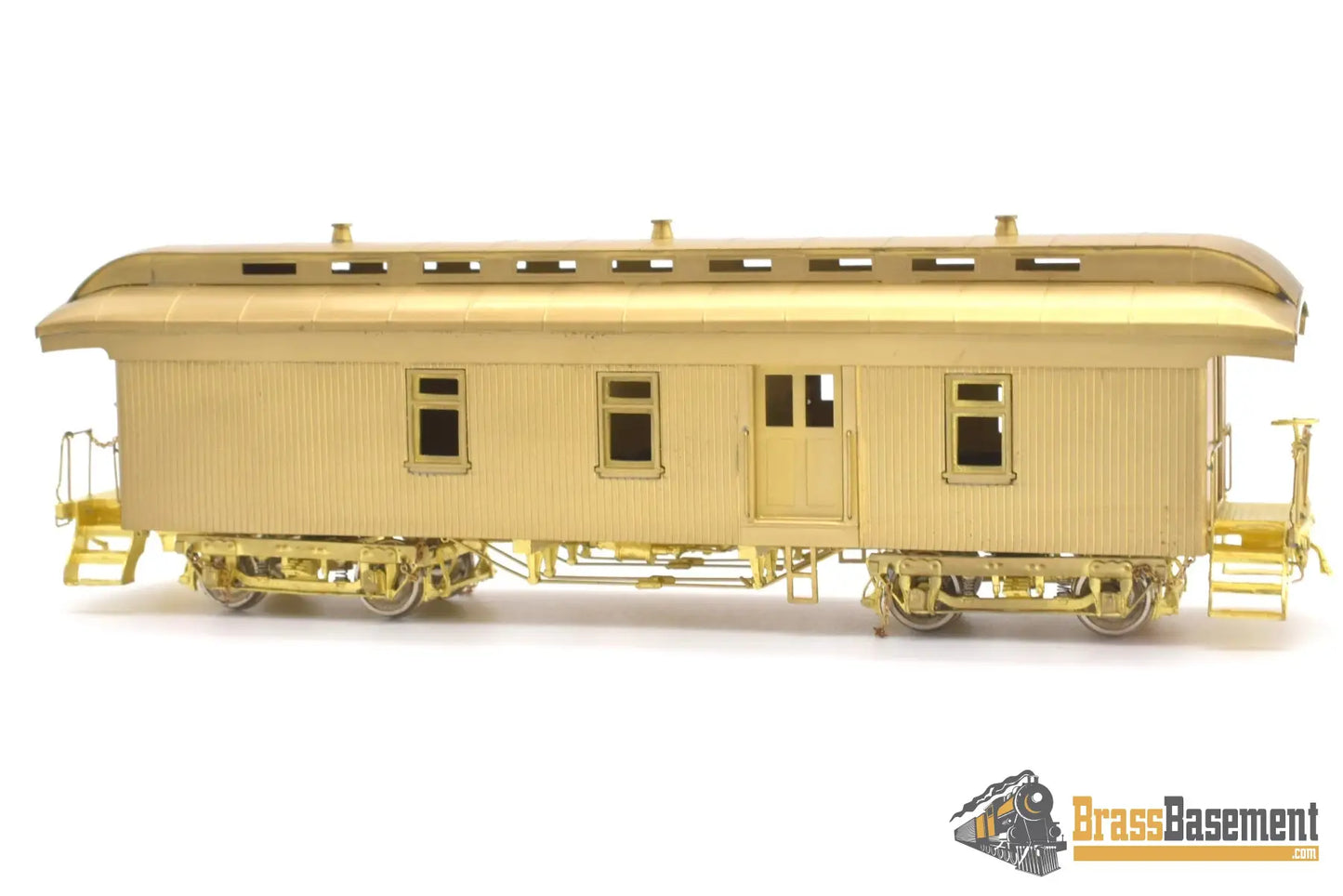 Ho Brass - Beaver Creek Old Time 3 Car Set Coach - Combine - Baggage Unpainted Passenger