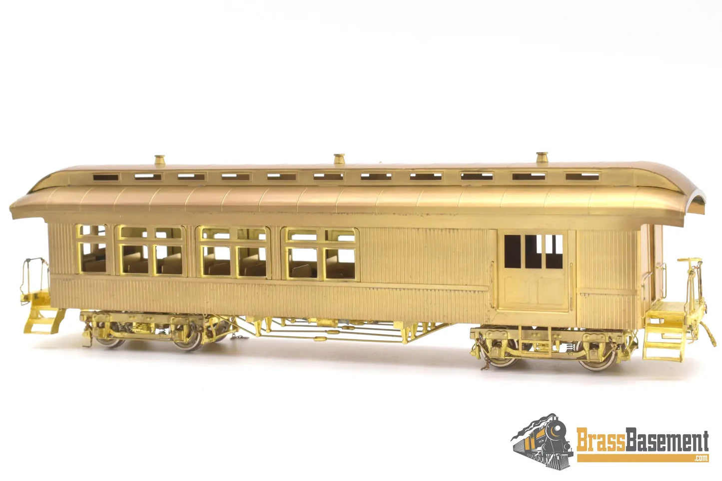 Ho Brass - Beaver Creek Old Time 3 Car Set Coach - Combine - Baggage Unpainted Passenger