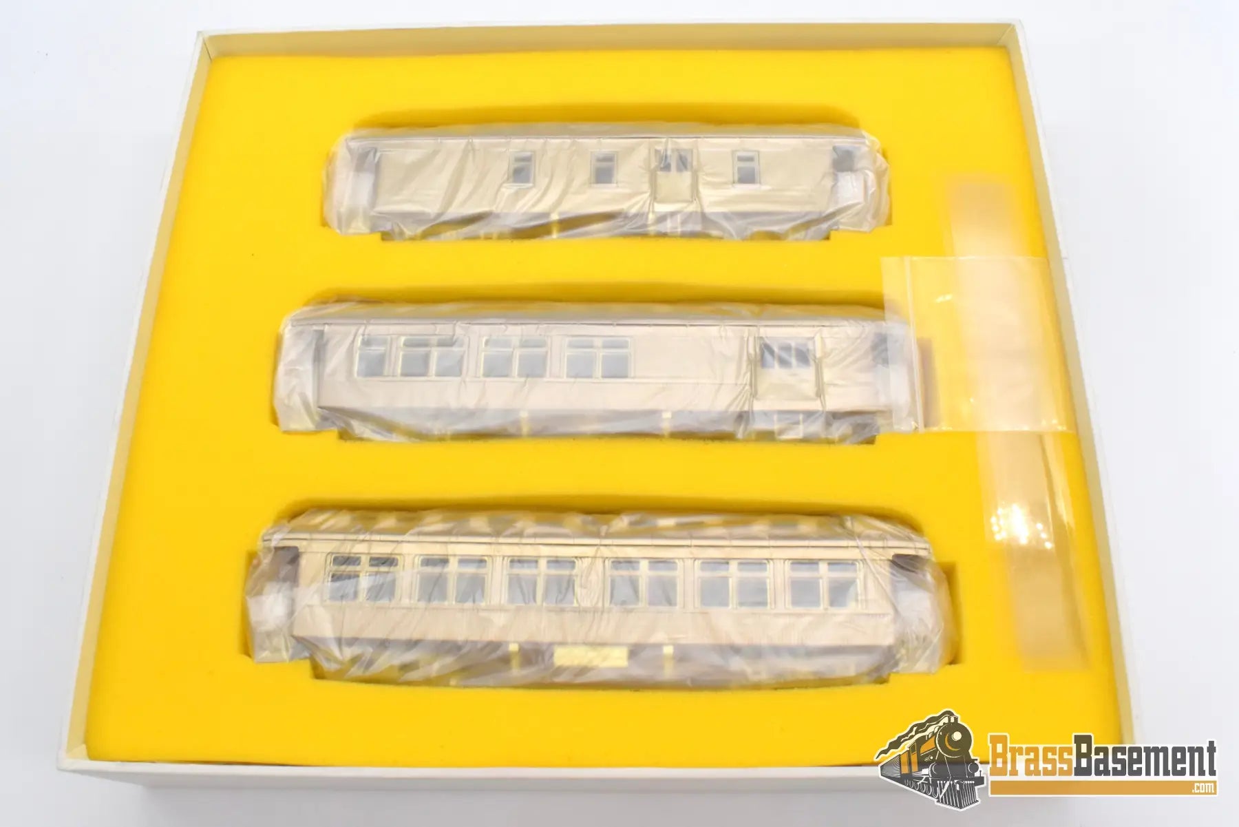 Ho Brass - Beaver Creek Old Time 3 Car Set Coach - Combine - Baggage Unpainted Passenger