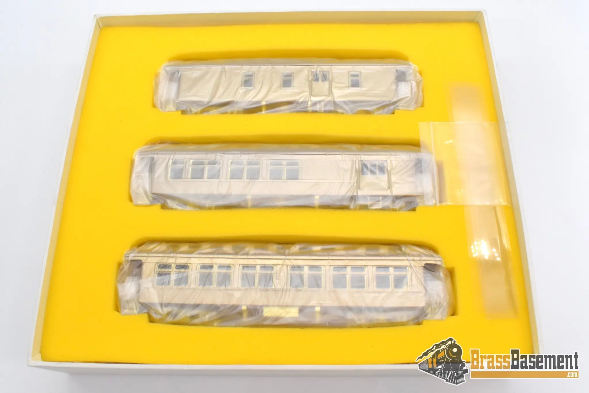 Ho Brass - Beaver Creek Old Time 3 Car Set Coach - Combine - Baggage Unpainted Passenger