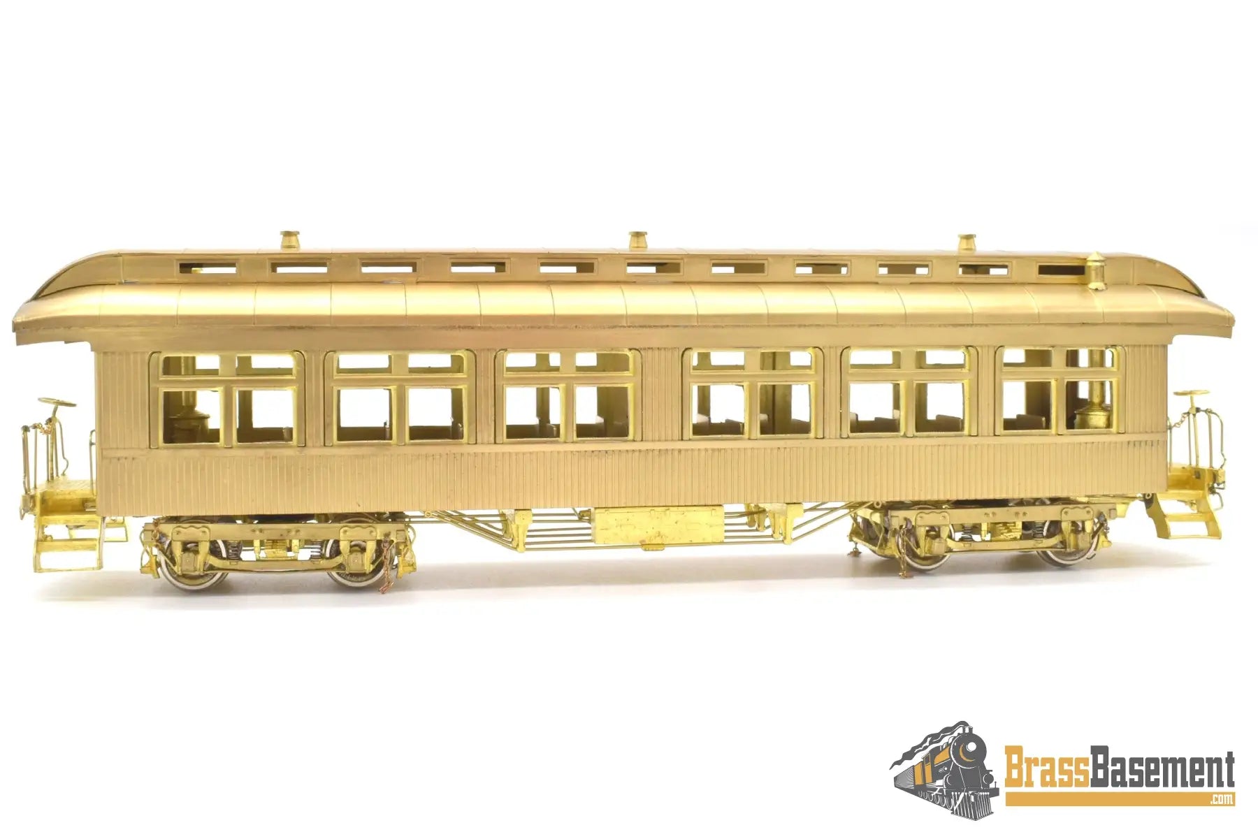 Ho Brass - Beaver Creek Old Time 3 Car Set Coach - Combine - Baggage Unpainted Passenger