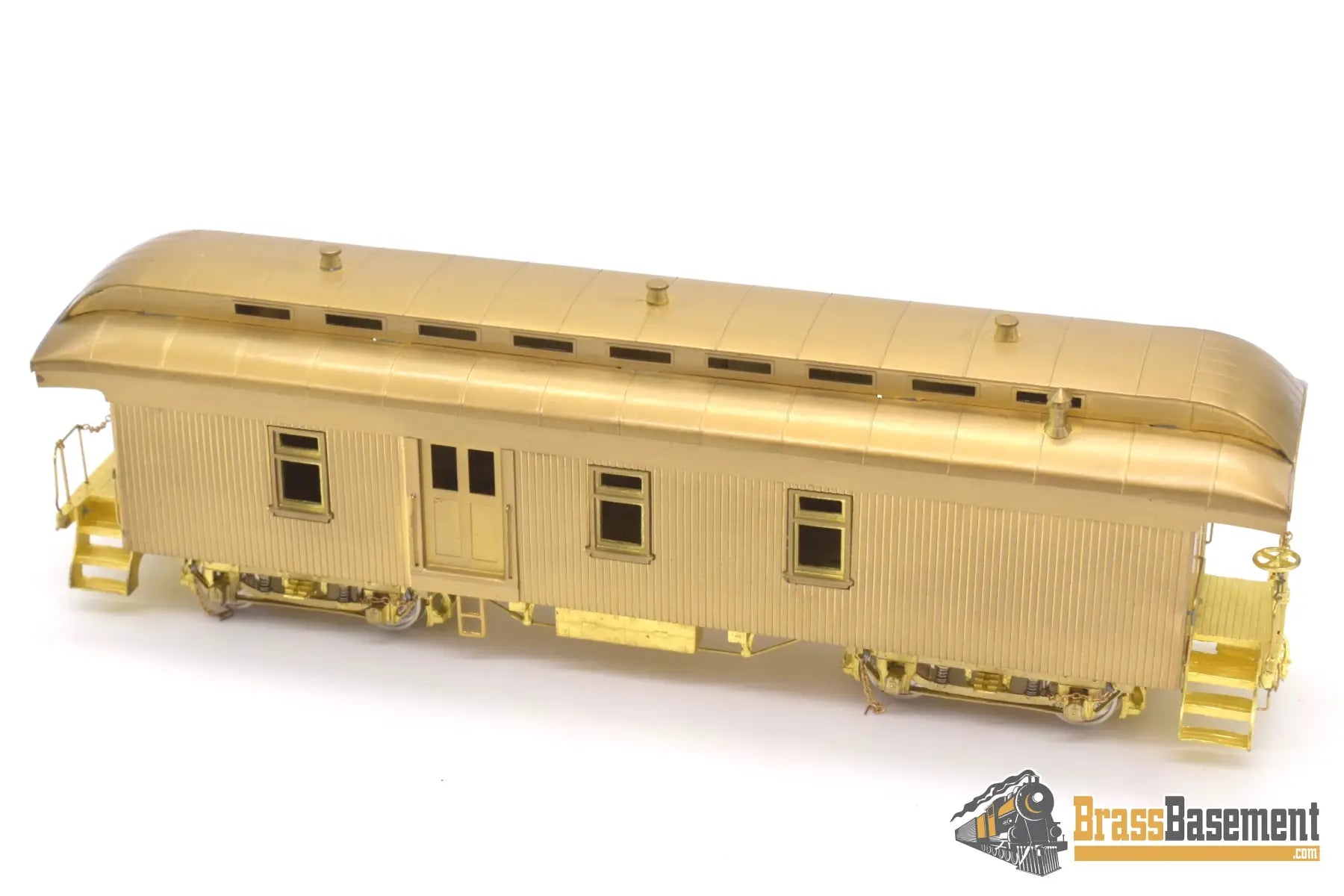 Ho Brass - Beaver Creek Old Time 3 Car Set Coach - Combine - Baggage Unpainted Passenger