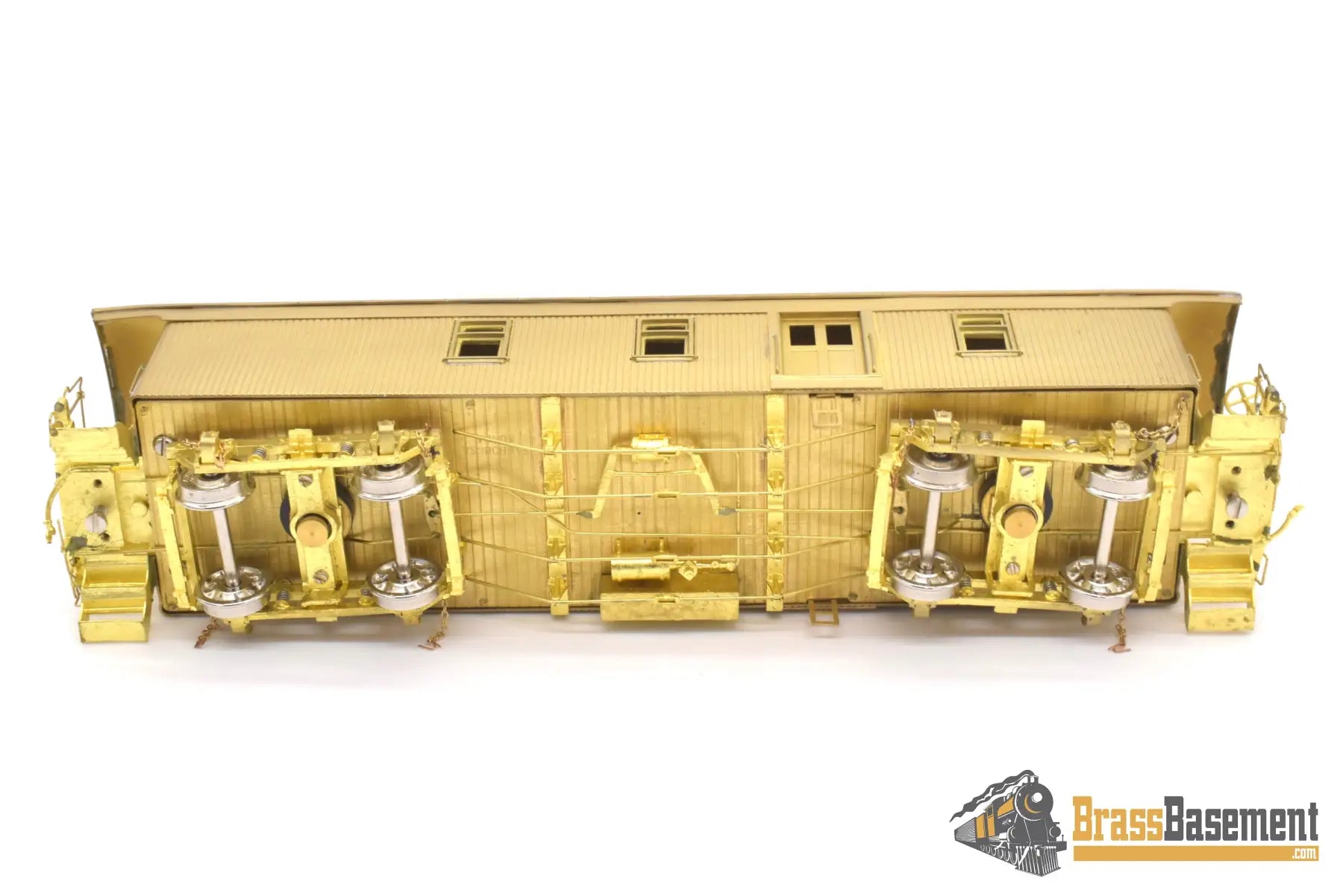 Ho Brass - Beaver Creek Old Time 3 Car Set Coach - Combine - Baggage Unpainted Passenger