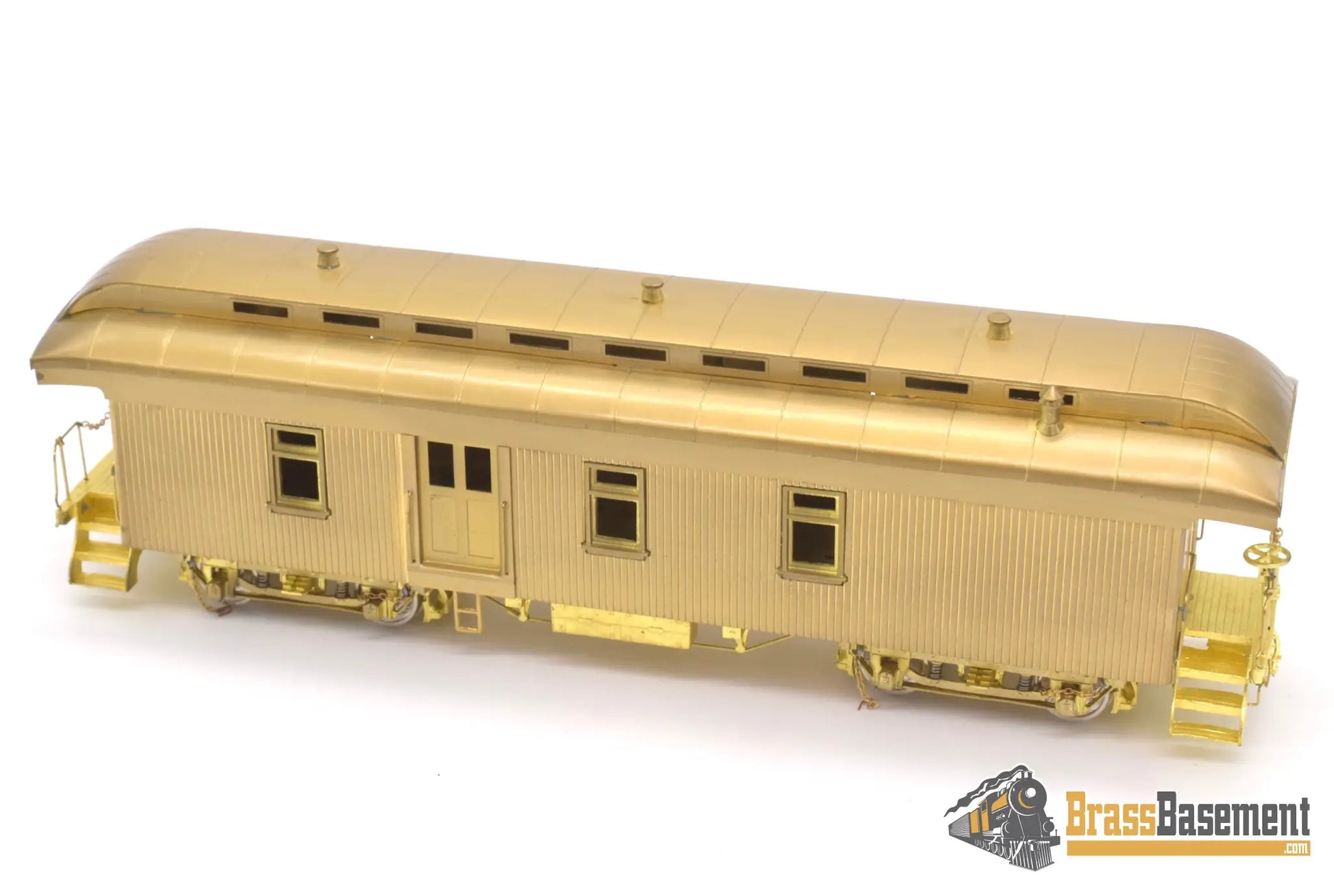 Ho Brass - Beaver Creek Old Time 3 Car Set Coach - Combine - Baggage Unpainted Passenger