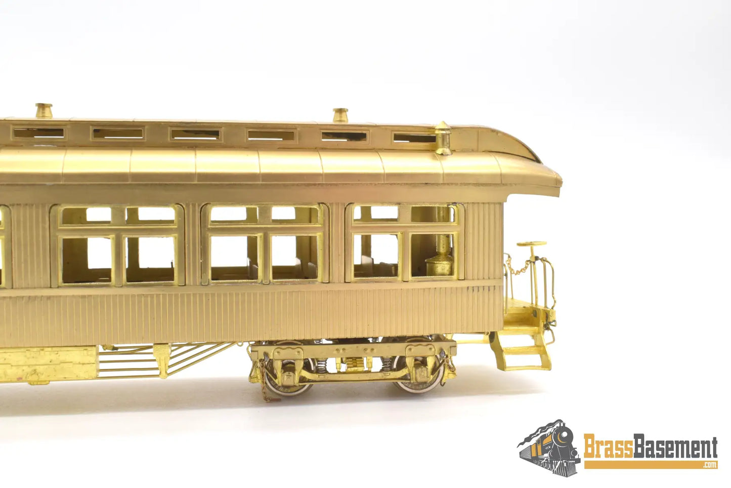 Ho Brass - Beaver Creek Old Time 3 Car Set Coach - Combine - Baggage Unpainted Passenger