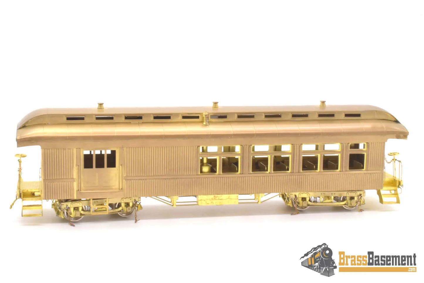 Ho Brass - Beaver Creek Old Time 3 Car Set Coach - Combine - Baggage Unpainted Passenger