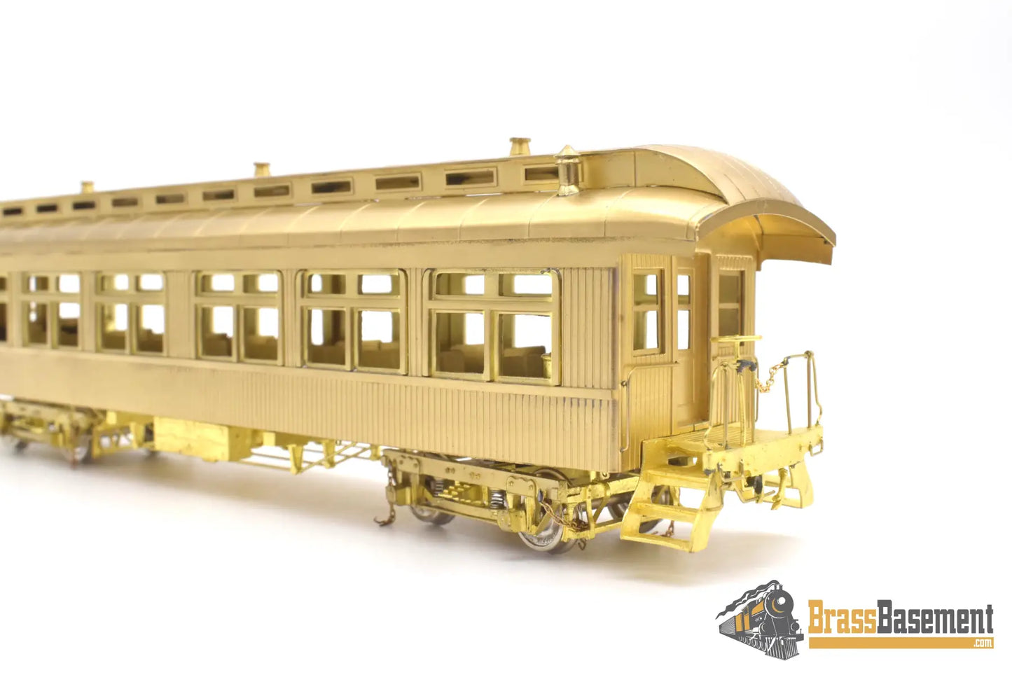Ho Brass - Beaver Creek Old Time 3 Car Set Coach - Combine - Baggage Unpainted Passenger