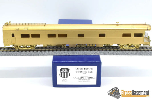 Ho Brass - Cascade Models #2210 Union Pacific Up Business Car #103 Unpainted Mint Passenger