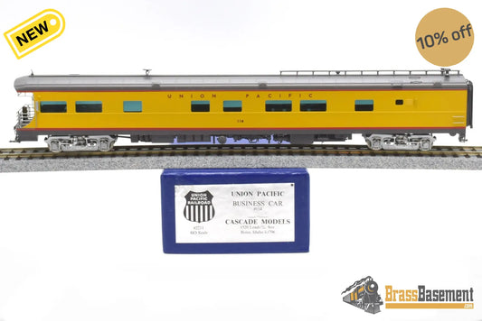 Ho Brass - Cascade Models Up Union Pacific Business Car #114 Boyd Reyes C/P Soundcar Installed