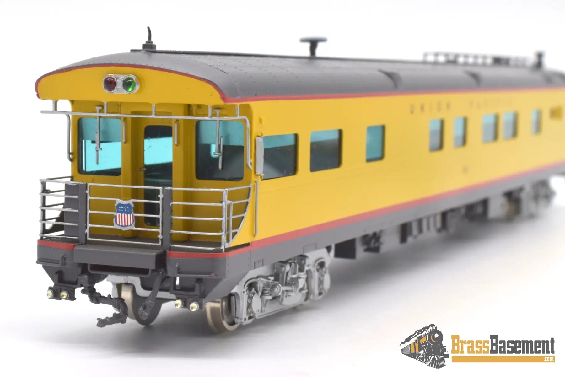 Ho Brass - Cascade Models Up Union Pacific Business Car #114 Boyd Reyes C/P Soundcar Installed