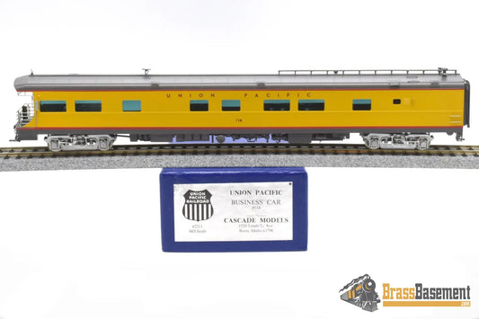 Ho Brass - Cascade Models Up Union Pacific Business Car #114 Boyd Reyes C/P Soundcar Installed