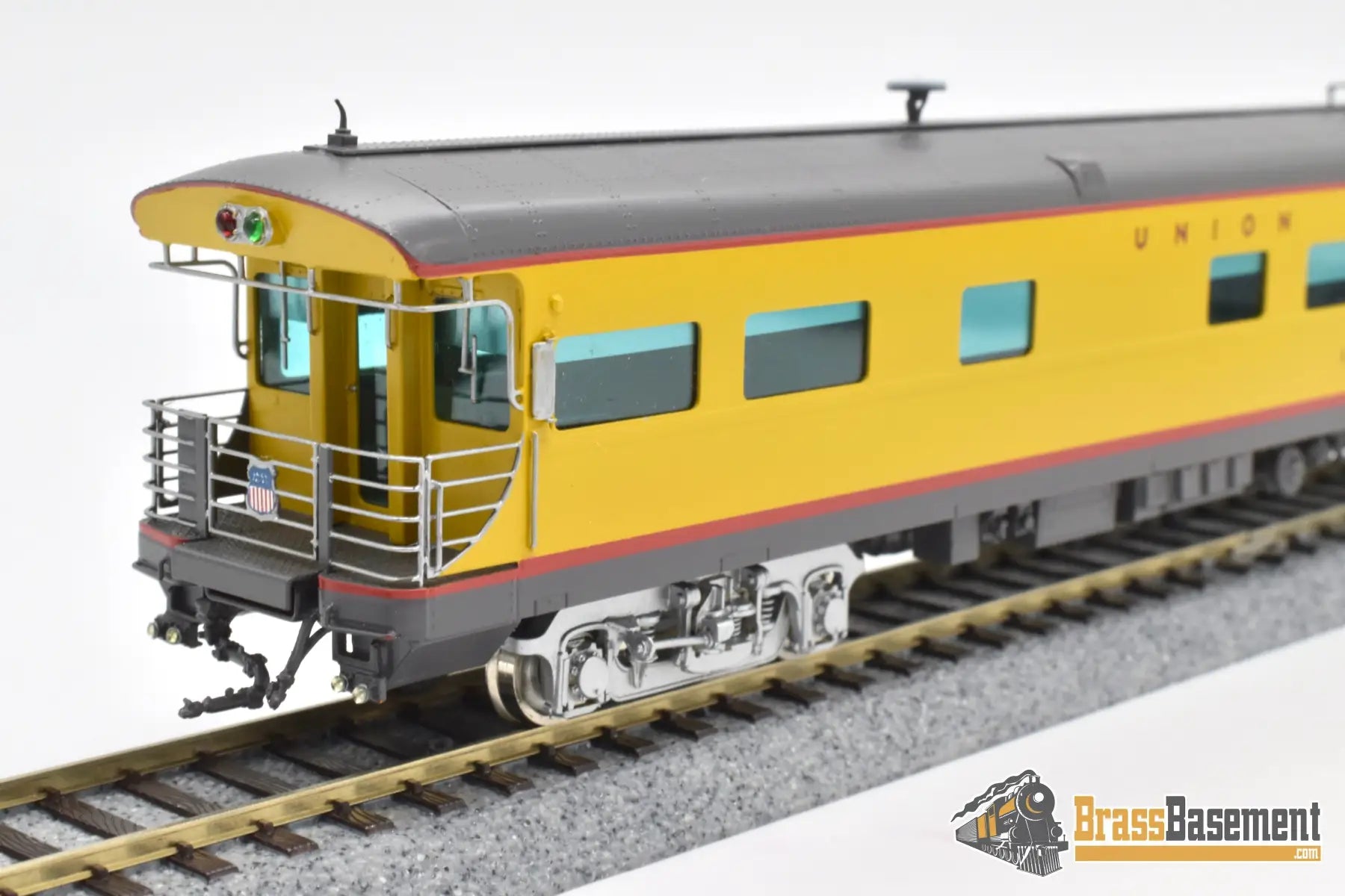Ho Brass - Cascade Models Up Union Pacific Business Car #114 Boyd Reyes C/P Soundcar Installed