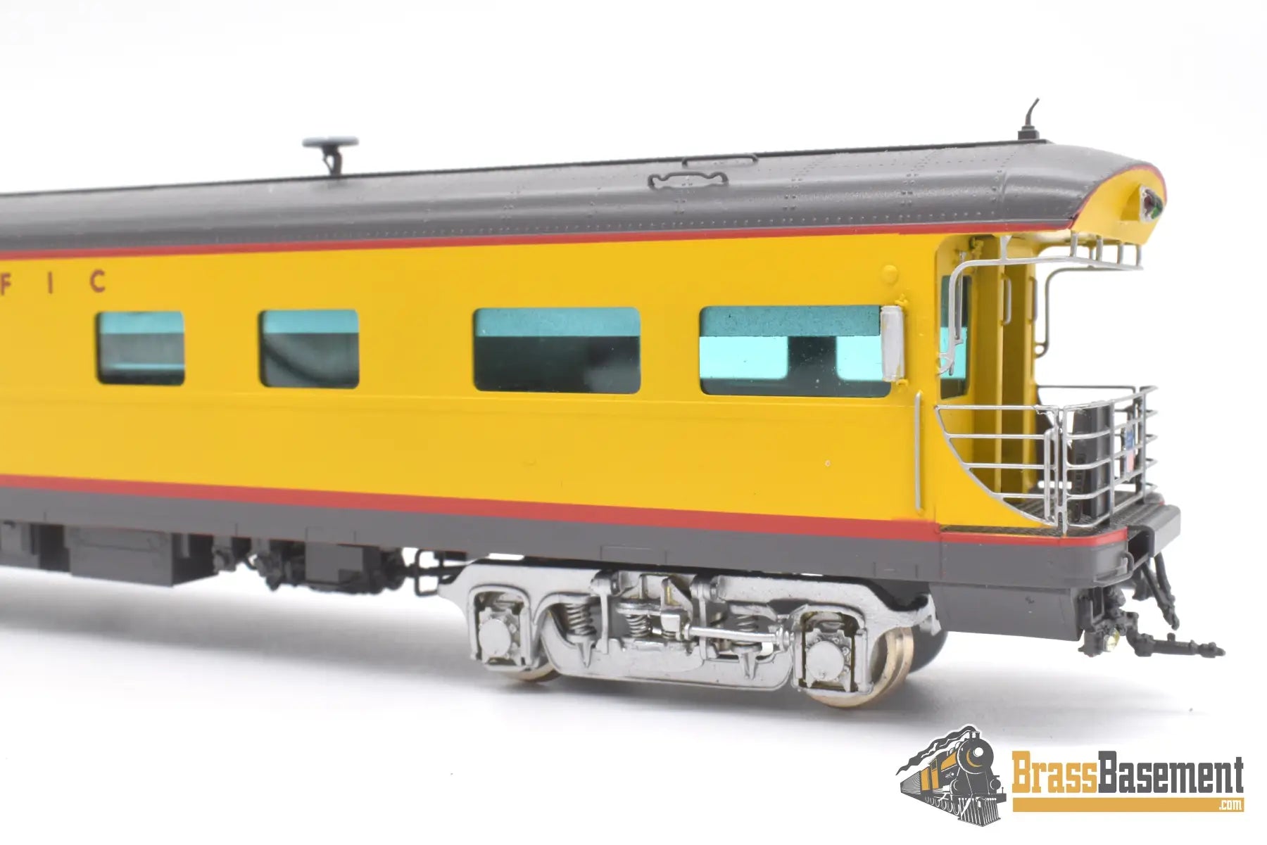 Ho Brass - Cascade Models Up Union Pacific Business Car #114 Boyd Reyes C/P Soundcar Installed