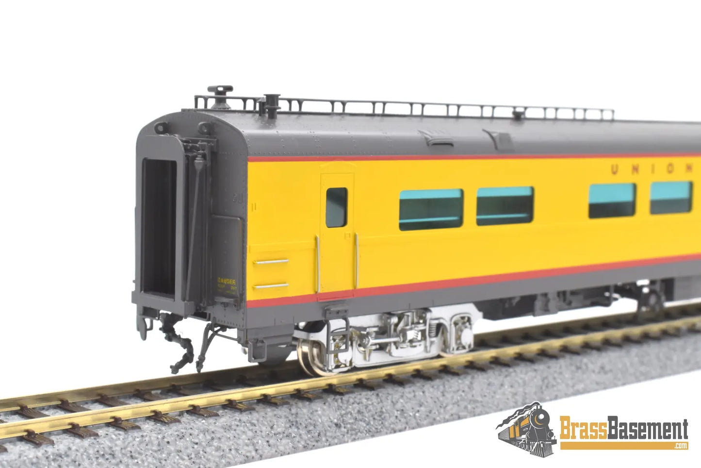 Ho Brass - Cascade Models Up Union Pacific Business Car #114 Boyd Reyes C/P Soundcar Installed