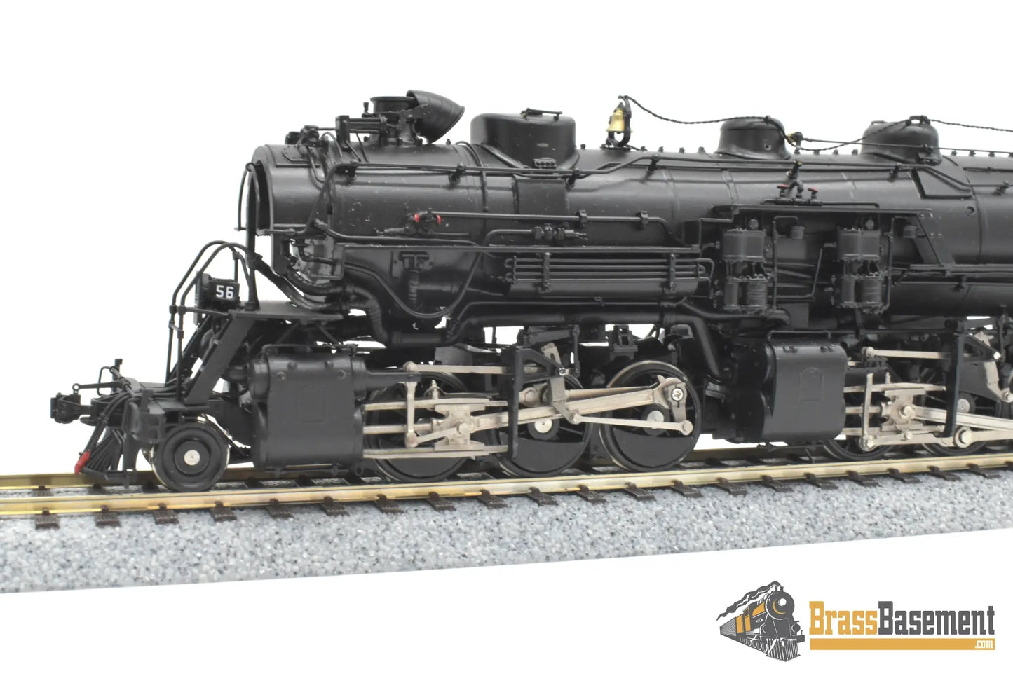 HO Brass - Challenger #2277.1 Milwaukee Road N-3 2-6-6-2 #56 - F/P SUPERB MODEL Steam