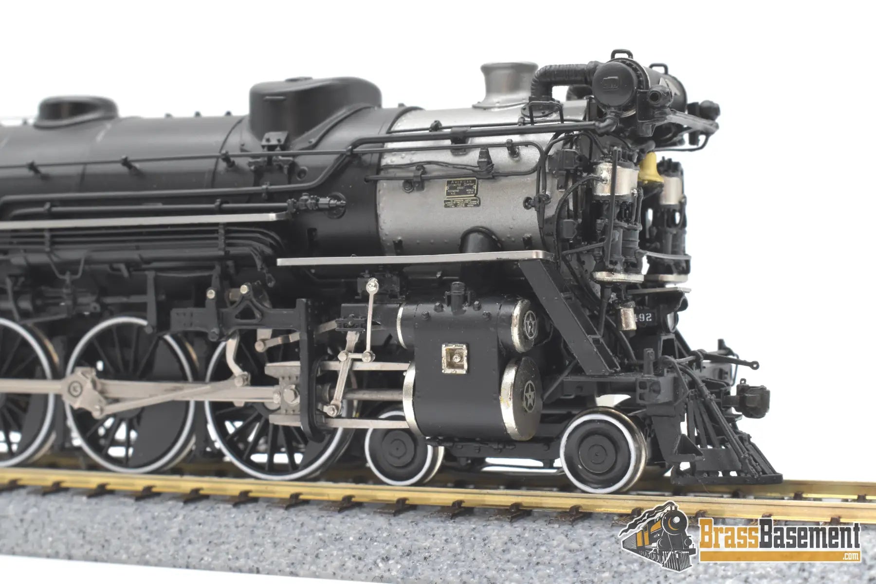 Ho Brass - Challenger Imports Chesapeake & Ohio C&O F-19 4-6-2 Pacific #492 Elesco Fwh Fp Steam