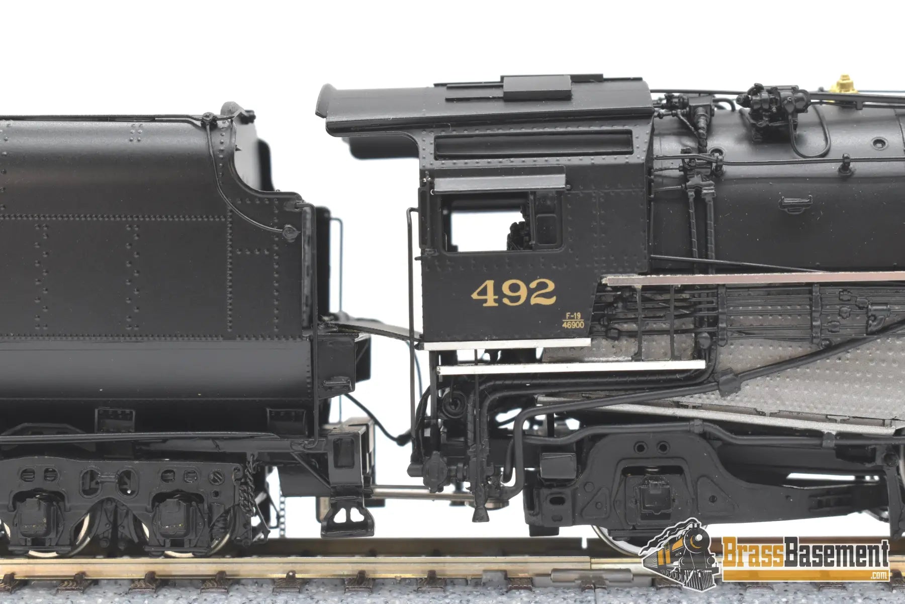 Ho Brass - Challenger Imports Chesapeake & Ohio C&O F-19 4-6-2 Pacific #492 Elesco Fwh Fp Steam