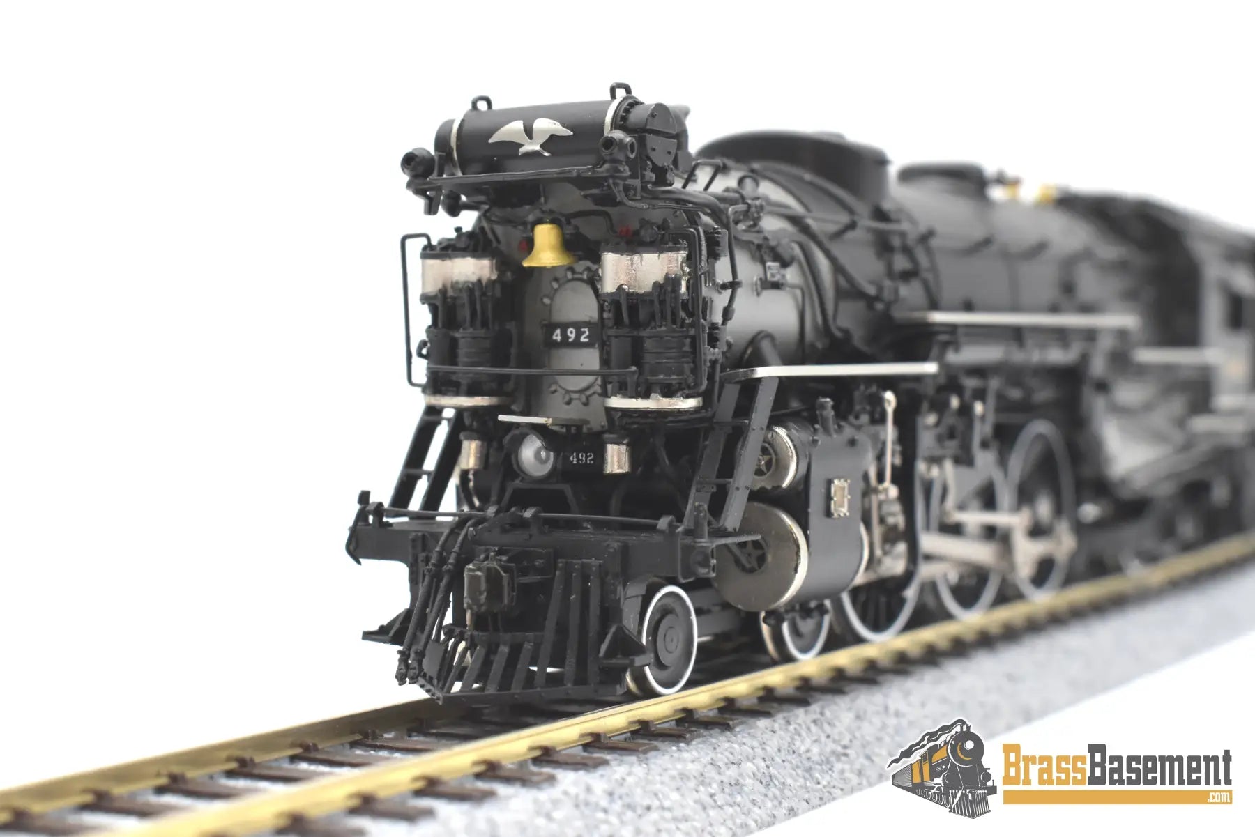 Ho Brass - Challenger Imports Chesapeake & Ohio C&O F-19 4-6-2 Pacific #492 Elesco Fwh Fp Steam
