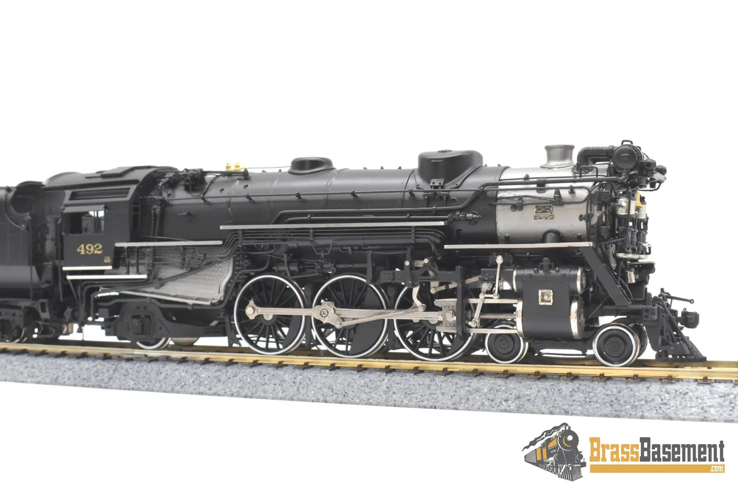 Ho Brass - Challenger Imports Chesapeake & Ohio C&O F-19 4-6-2 Pacific #492 Elesco Fwh Fp Steam