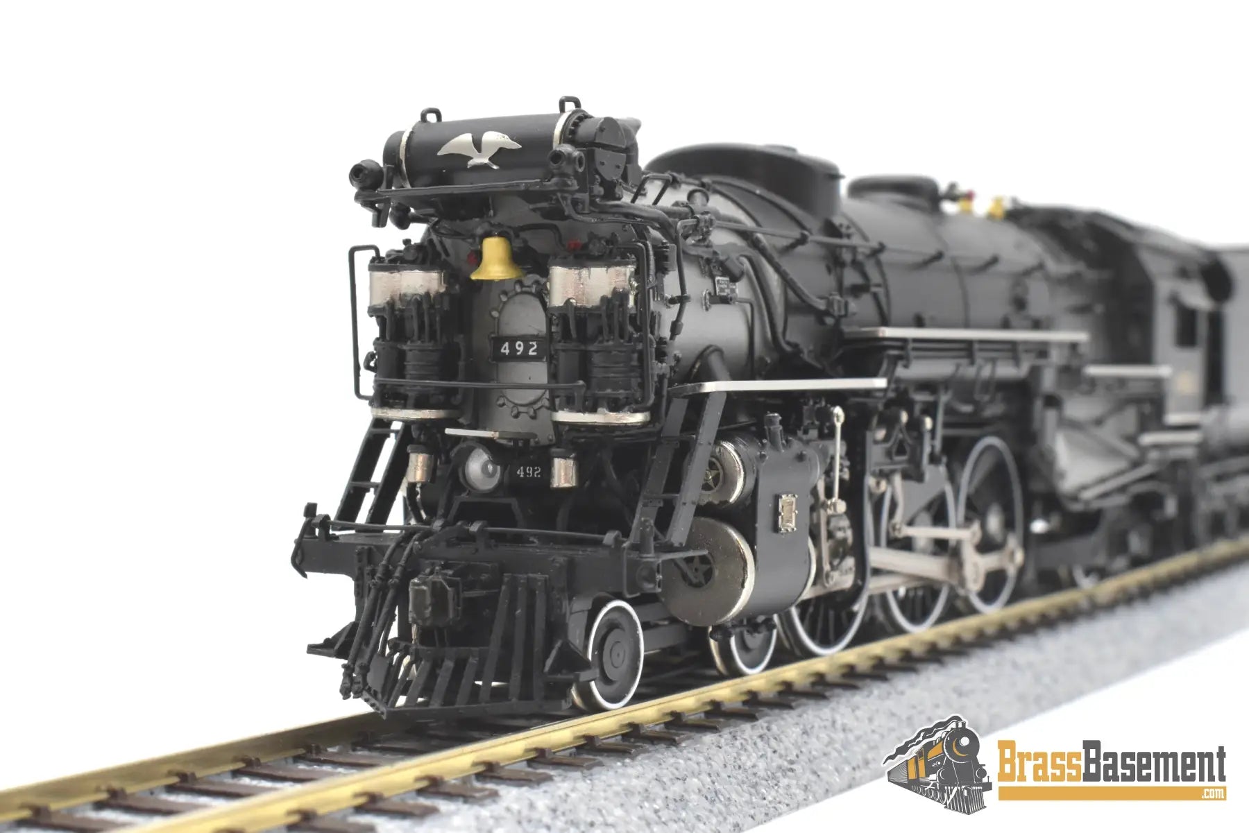 Ho Brass - Challenger Imports Chesapeake & Ohio C&O F-19 4-6-2 Pacific #492 Elesco Fwh Fp Steam