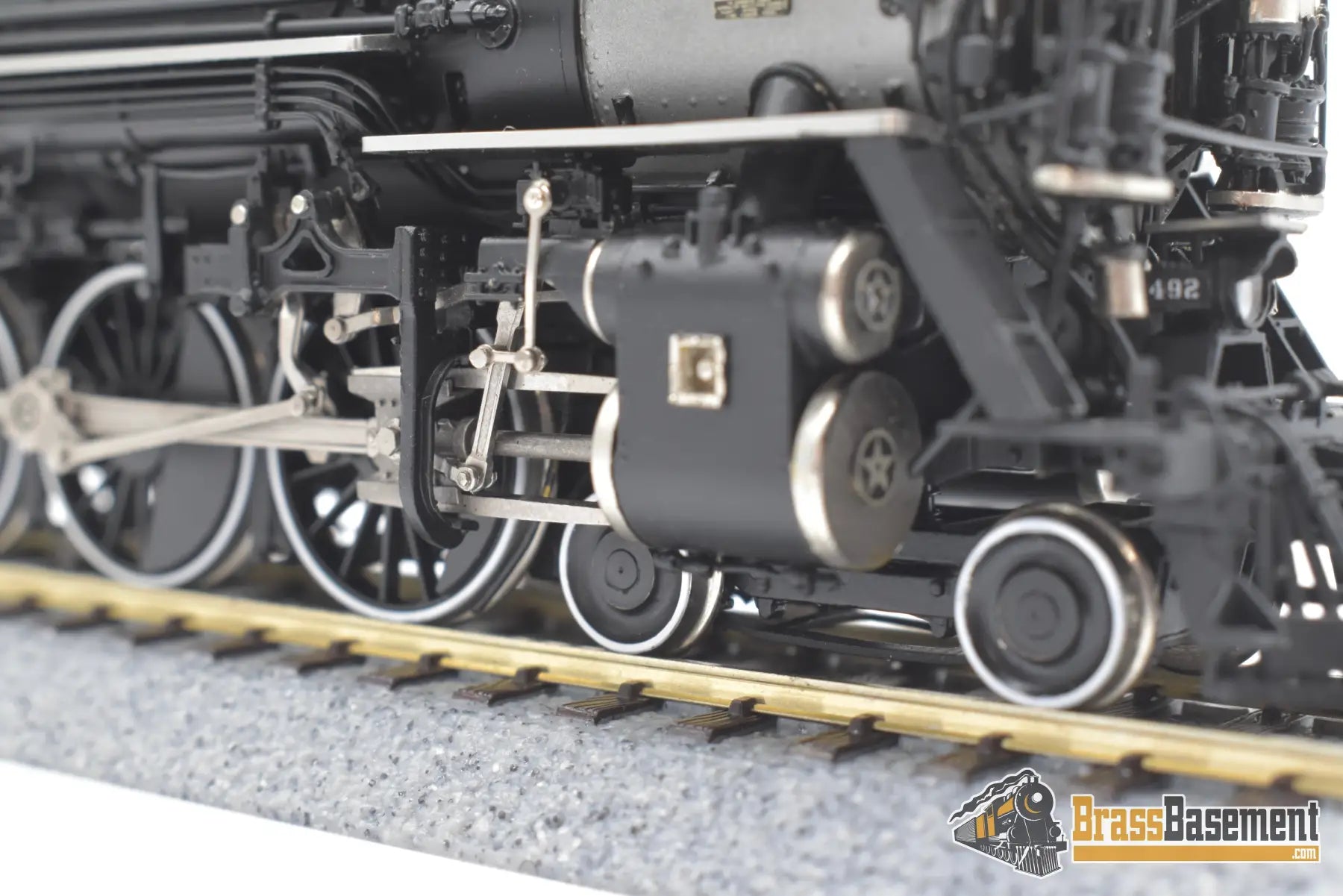 Ho Brass - Challenger Imports Chesapeake & Ohio C&O F-19 4-6-2 Pacific #492 Elesco Fwh Fp Steam
