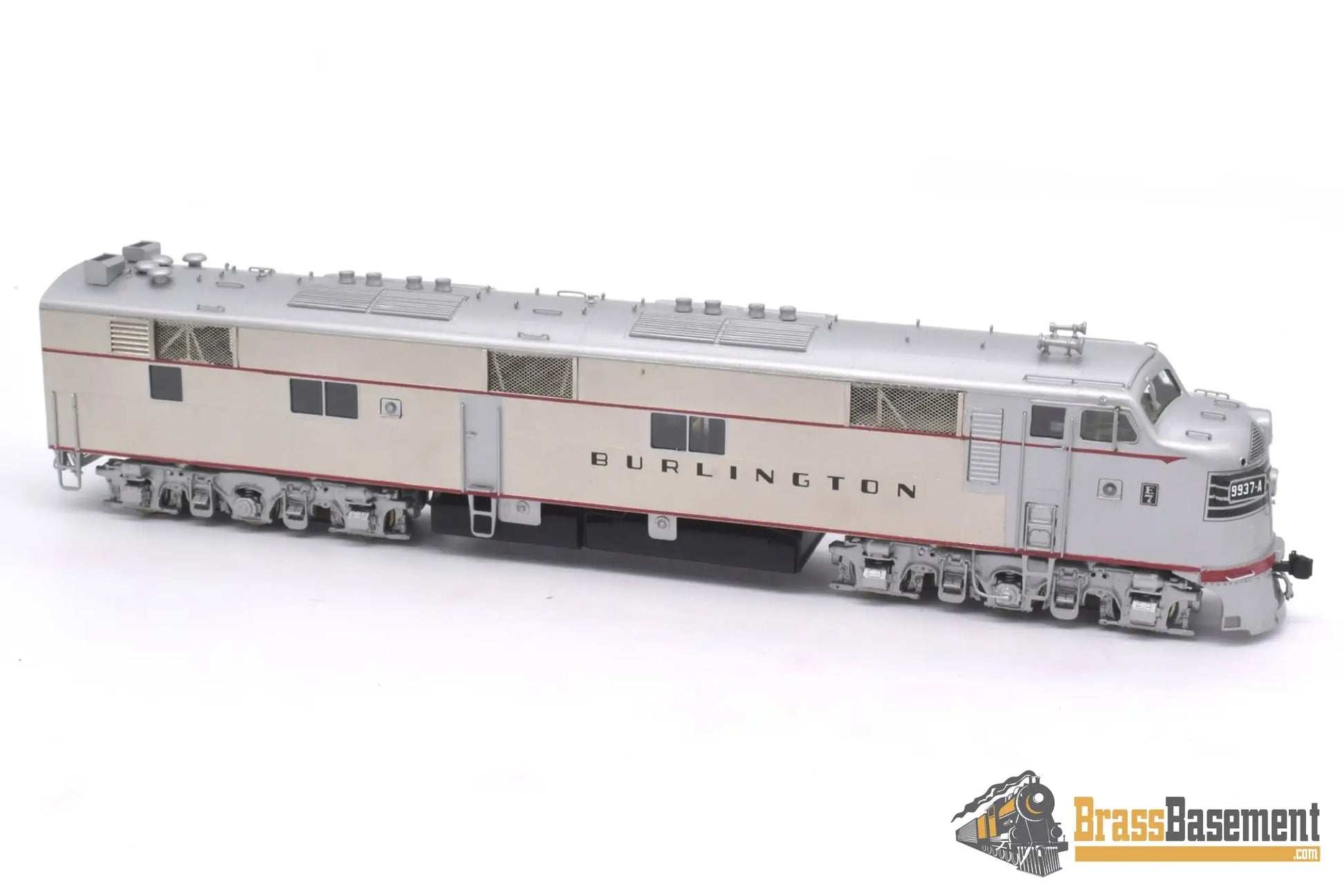 Ho Brass - Cil 2044.1 Burlington Cb&Q E - 7A #9937 Factory Plated & Lettered Diesel