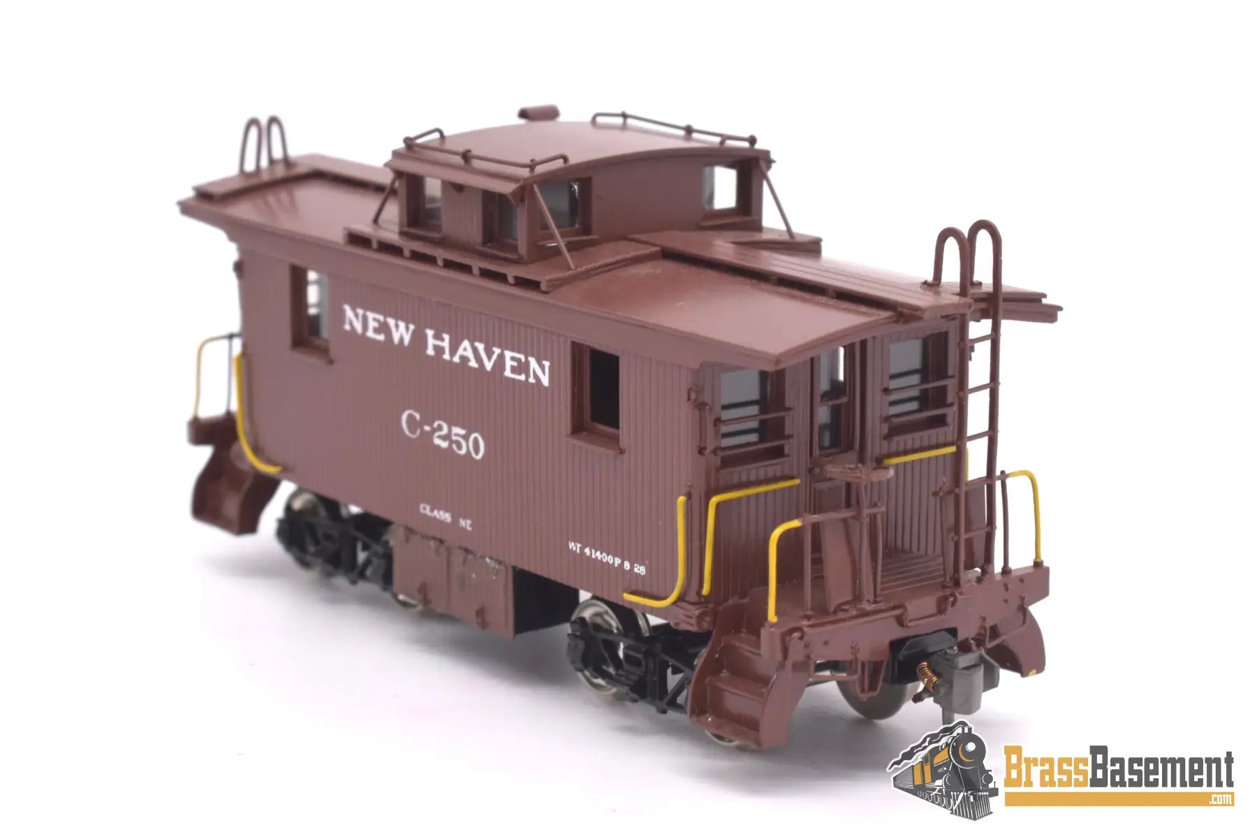 Ho Brass - Cil 2048.1 New Haven Wood Caboose Class Ne C - 250 Factory Paint Passenger