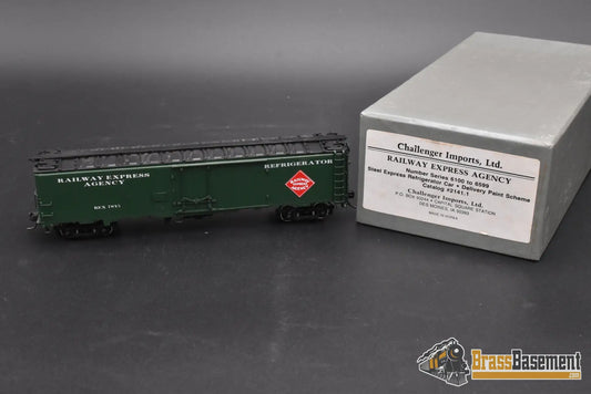 HO Brass – 2068.1 REA Railway Express Agency Refrigerator Car – F/P – Mint Freight Car