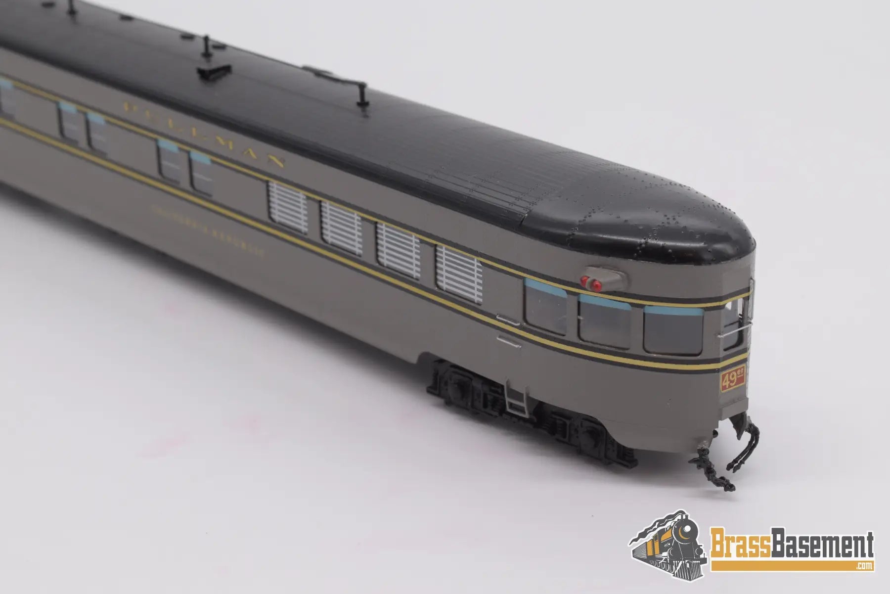 Ho Brass - Cil 2086.1S 49Er Complete 8 Car Train Later Version Passenger