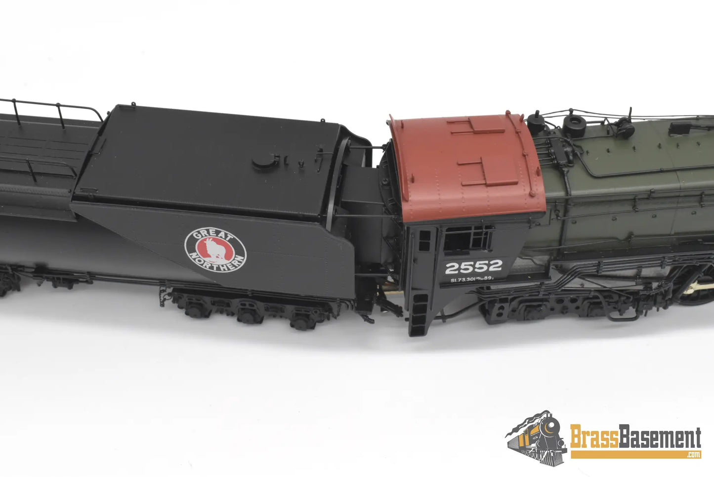 Ho Brass - Cil 2147.1 Great Northern Gn S-1 4-8-4 #2552 Glacier Park Vestibule Cab Samhongsa Steam