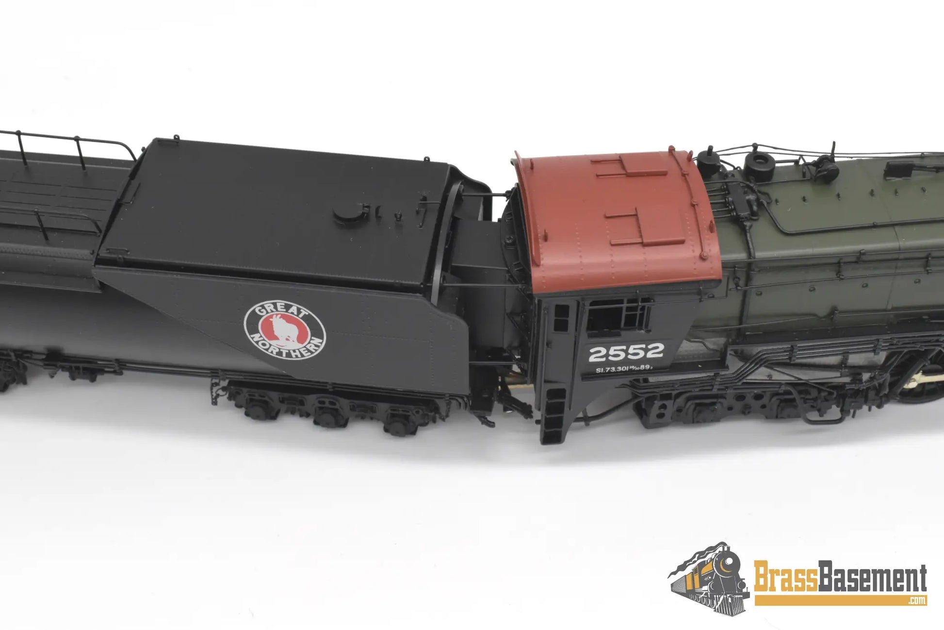 Ho Brass - Cil 2147.1 Great Northern Gn S-1 4-8-4 #2552 Glacier Park Vestibule Cab Samhongsa Steam