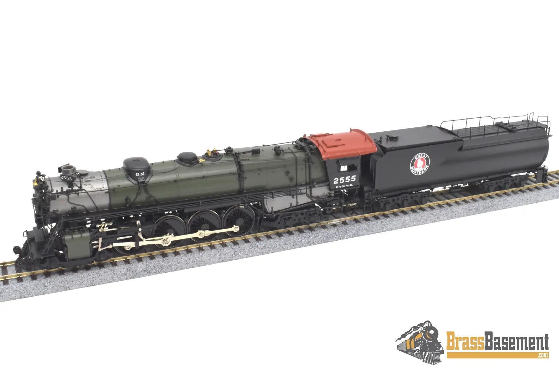 Ho Brass - Cil 2148.1 Great Northern Gn S - 1 4 - 8 - 4 #2555 Glacier Park Scheme Samhongsa Steam