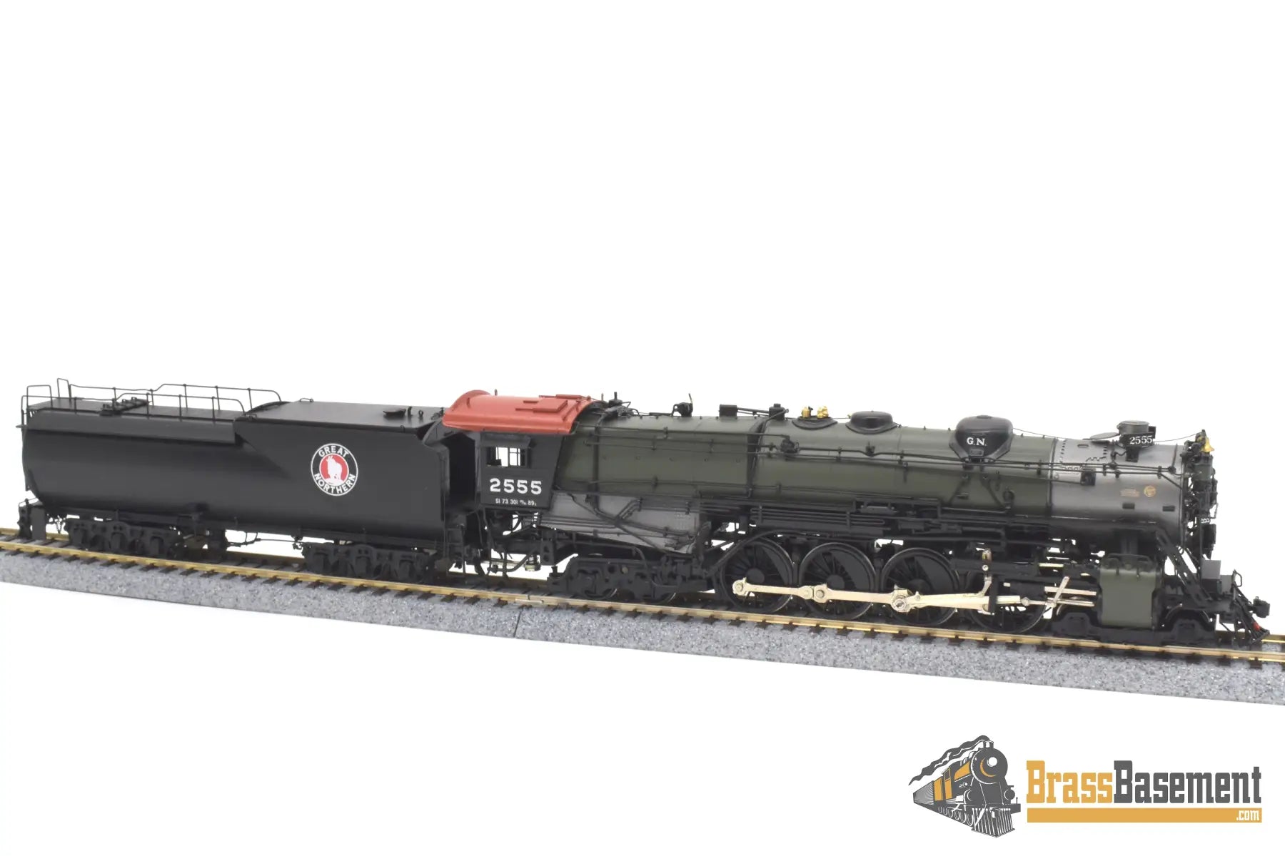 Ho Brass - Cil 2148.1 Great Northern Gn S - 1 4 - 8 - 4 #2555 Glacier Park Scheme Samhongsa Steam