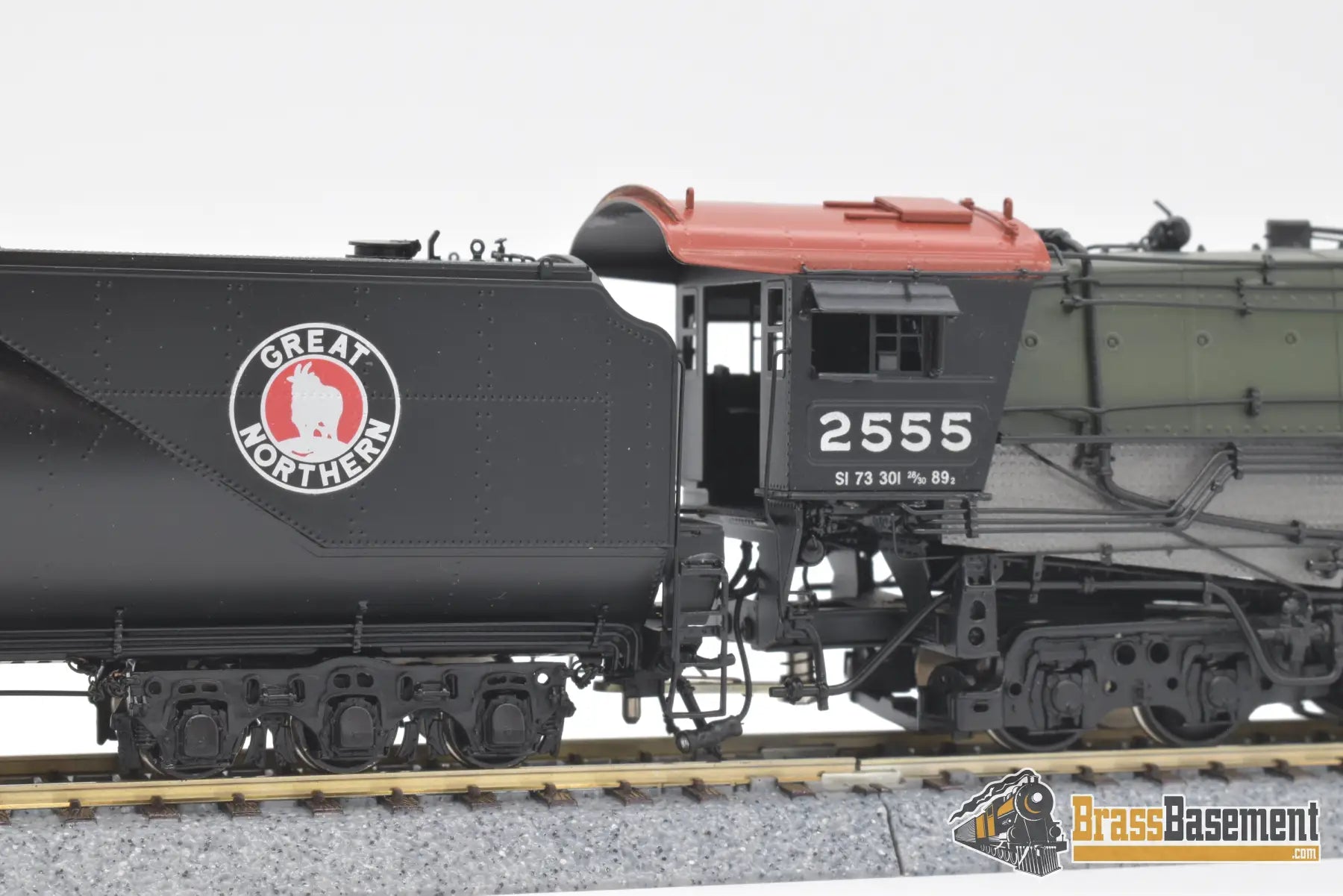 Ho Brass - Cil 2148.1 Great Northern Gn S - 1 4 - 8 - 4 #2555 Glacier Park Scheme Samhongsa Steam